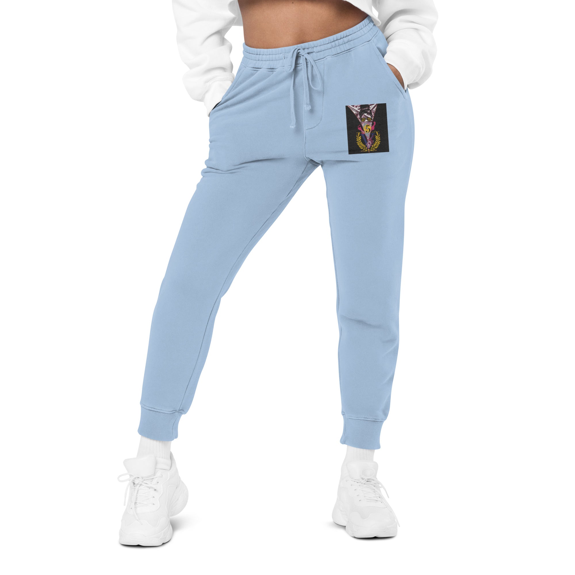 RichV5/Vineyard Vibes Emperial Light Blue - Unisex pigment-dyed sweatpants
