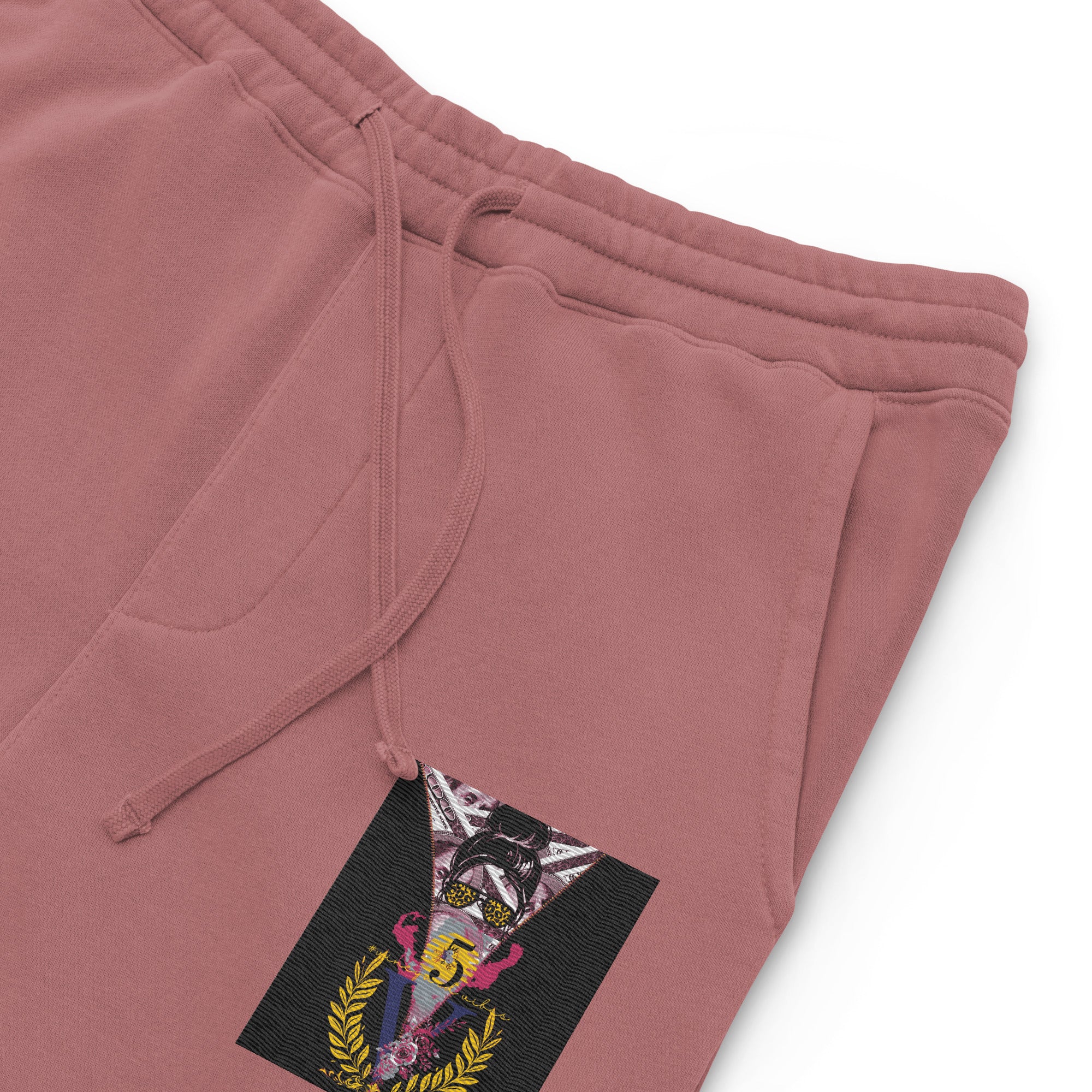 RichV5/Vineyard Vibes Emperial Maroon - Unisex pigment-dyed sweatpants
