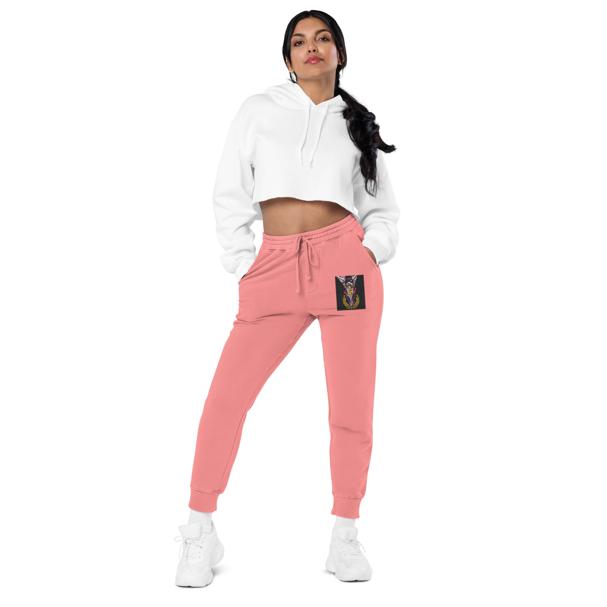 RichV5/Vineyard Vibes Emperial Peach Pink - Unisex pigment-dyed sweatpants
