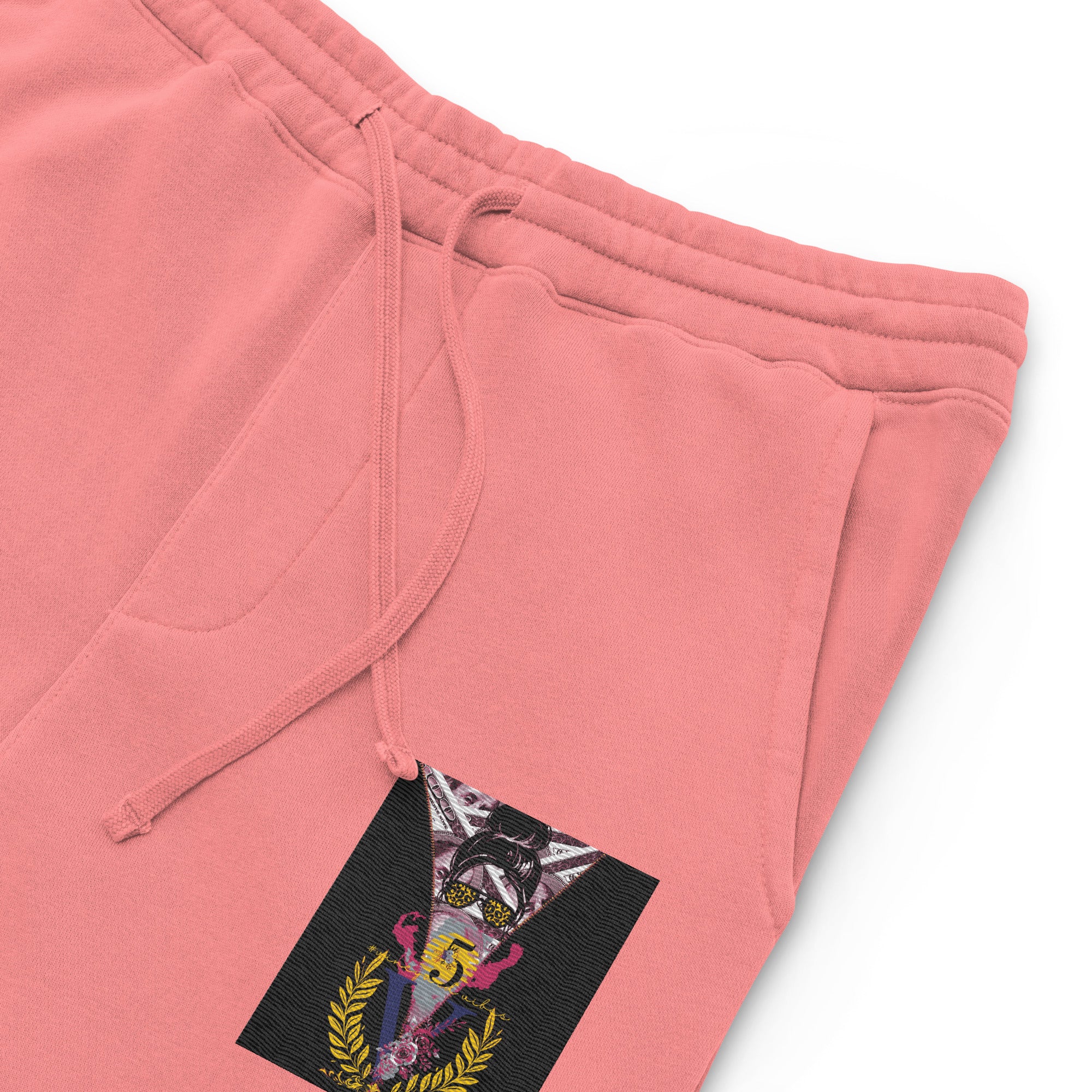 RichV5/Vineyard Vibes Emperial Peach Pink - Unisex pigment-dyed sweatpants