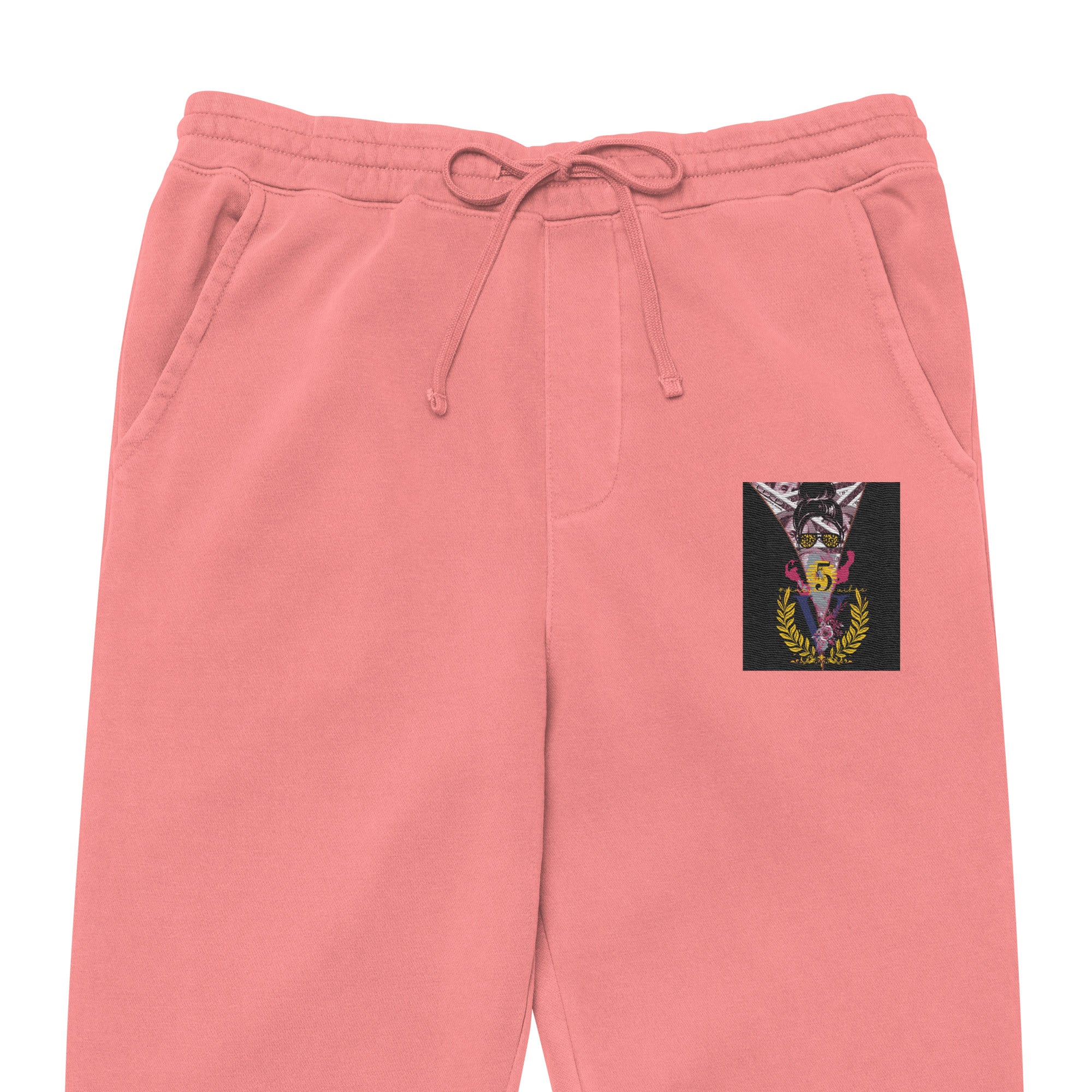 RichV5/Vineyard Vibes Emperial Peach Pink - Unisex pigment-dyed sweatpants