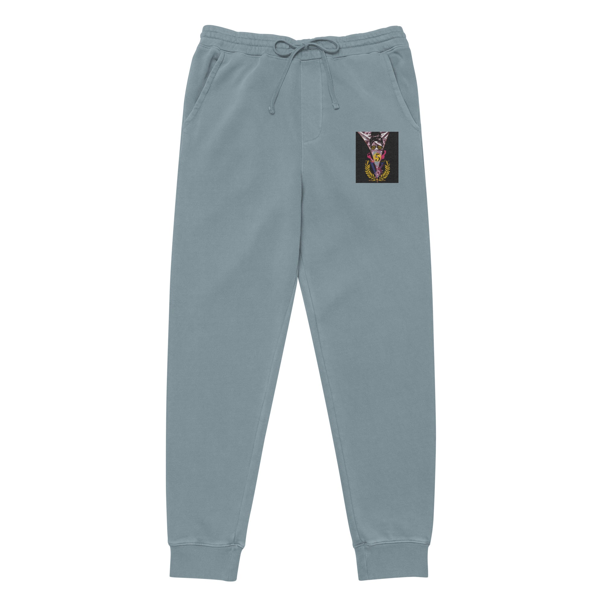 RichV5/Vineyard Vibes Emperial Slate Blue - Unisex pigment-dyed sweatpants