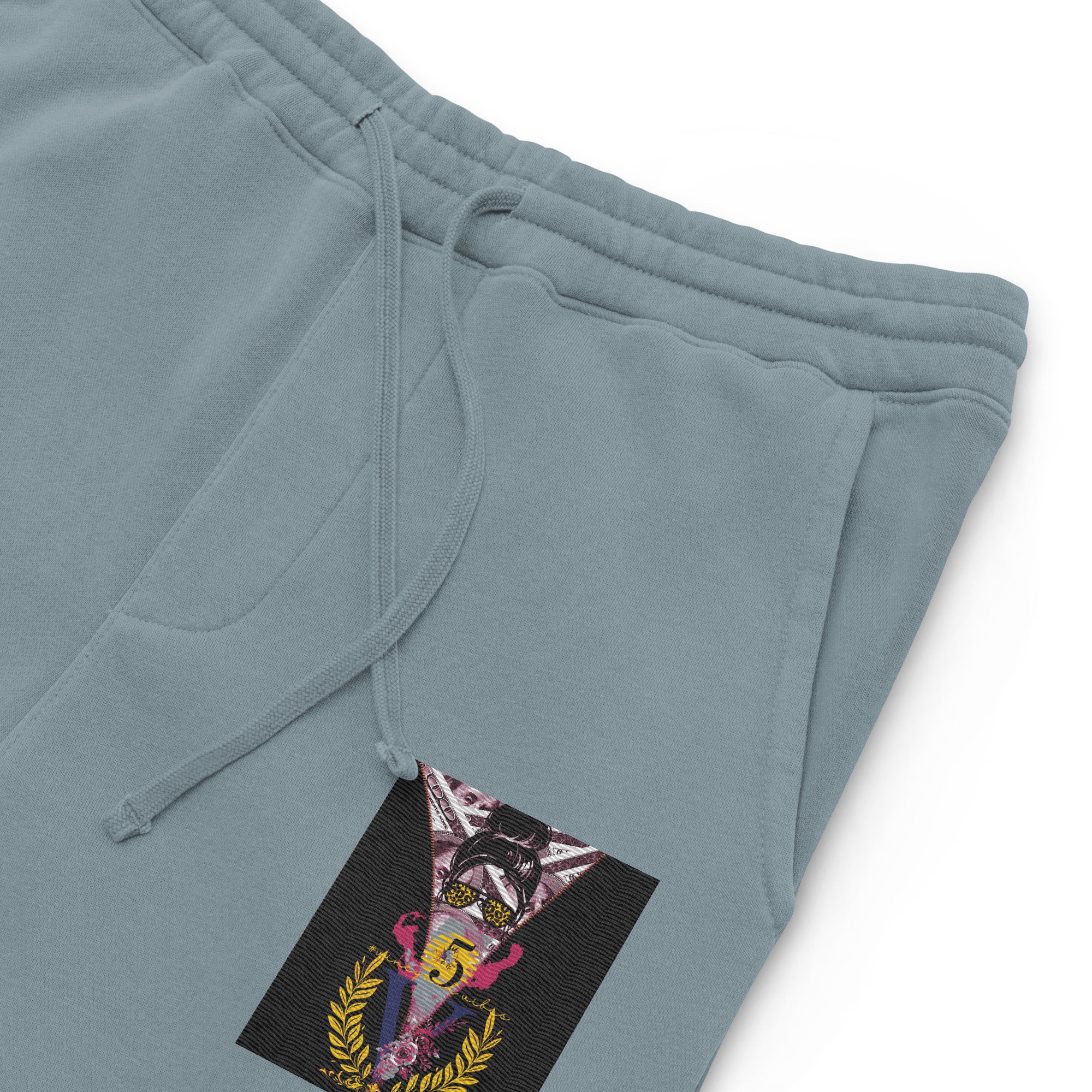 RichV5/Vineyard Vibes Emperial Slate Blue - Unisex pigment-dyed sweatpants