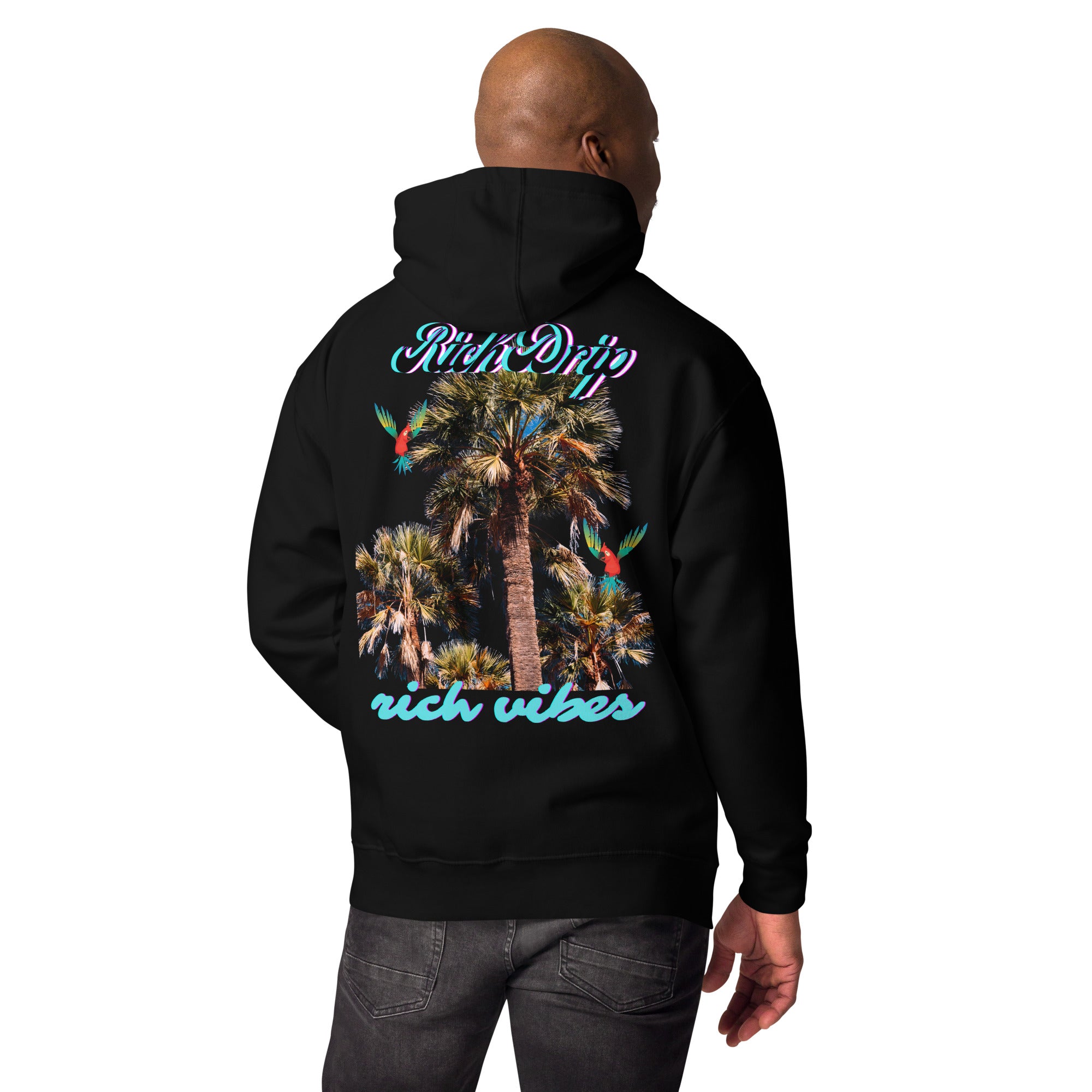 Rich Drip RV Tropical Palm Tree - Unisex Hoodie