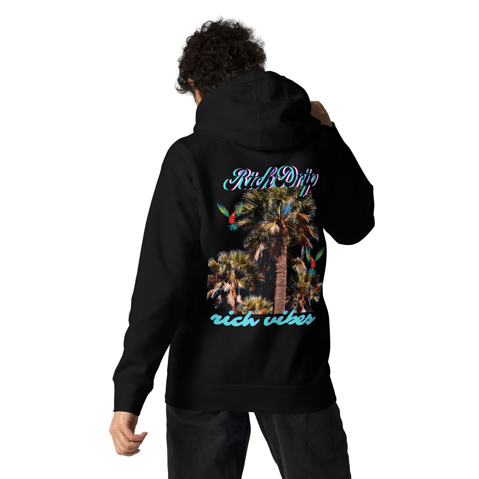 Rich Drip RV Tropical Palm Tree - Unisex Hoodie
