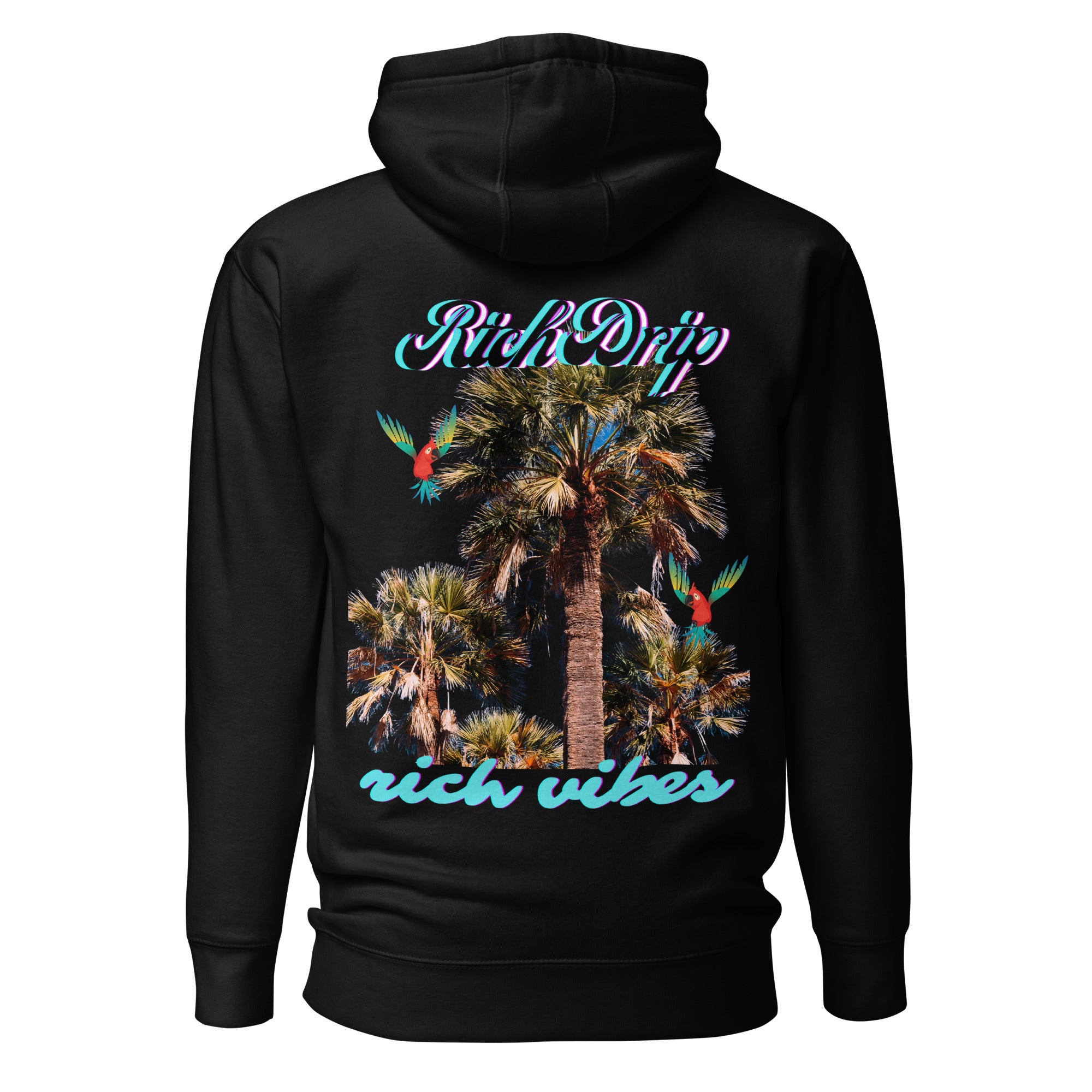 Rich Drip RV Tropical Palm Tree - Unisex Hoodie