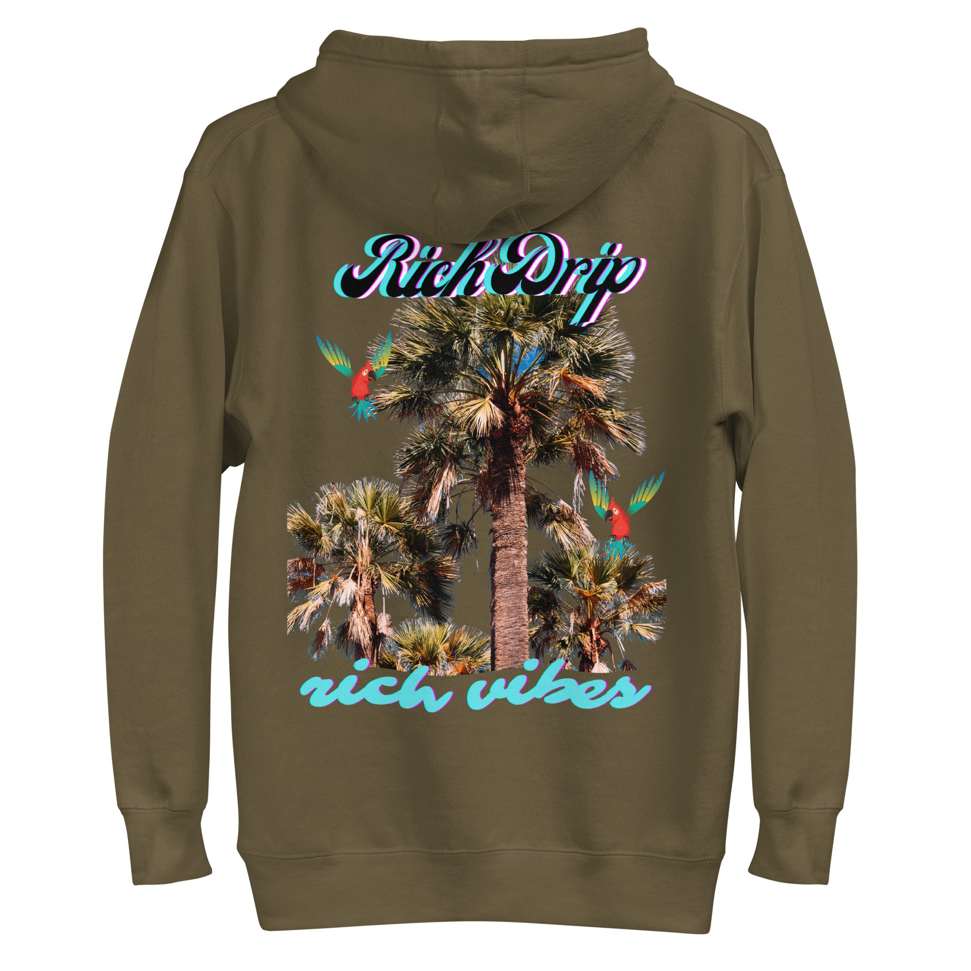 Rich Drip RV Tropical Palm Tree - Unisex Hoodie
