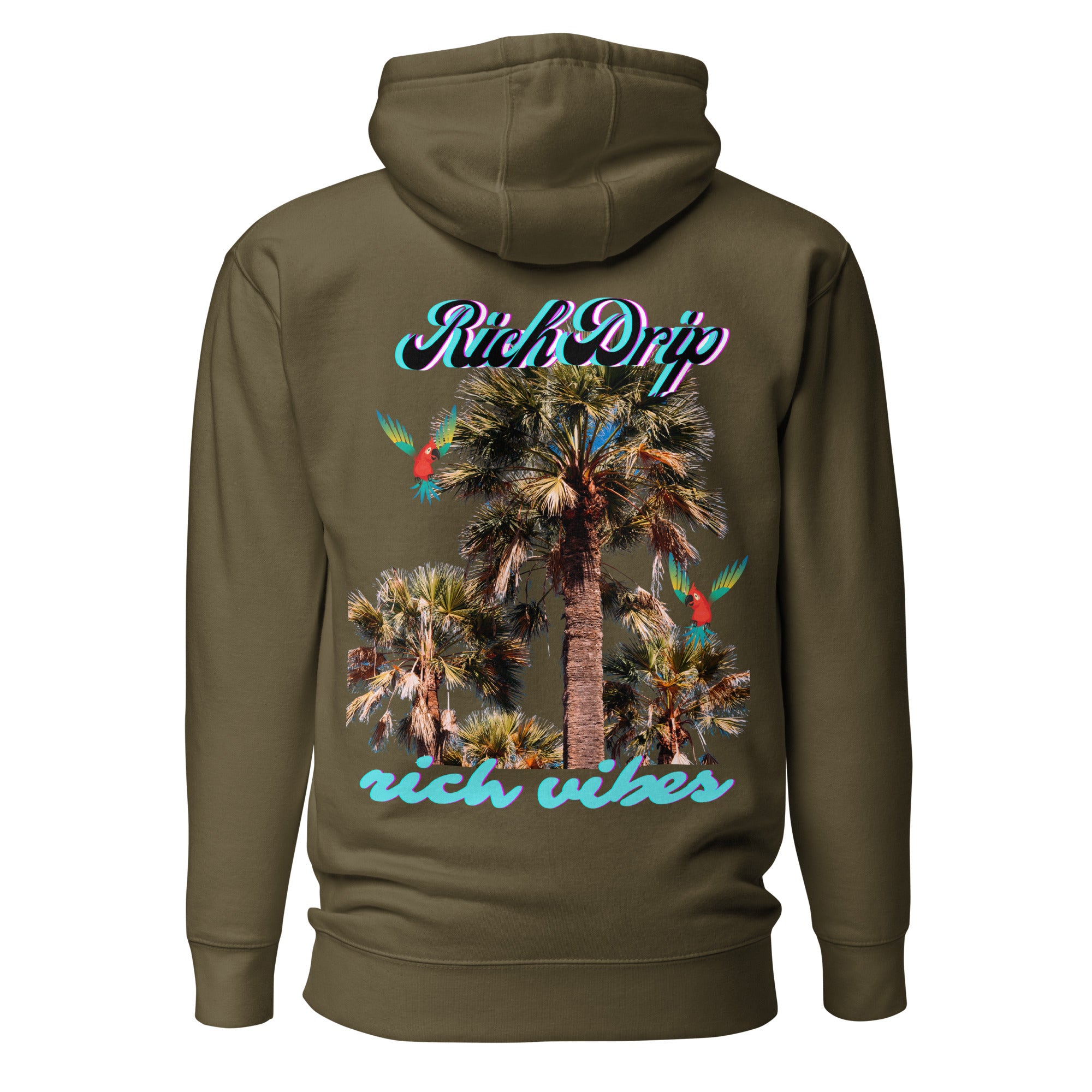 Rich Drip RV Tropical Palm Tree - Unisex Hoodie