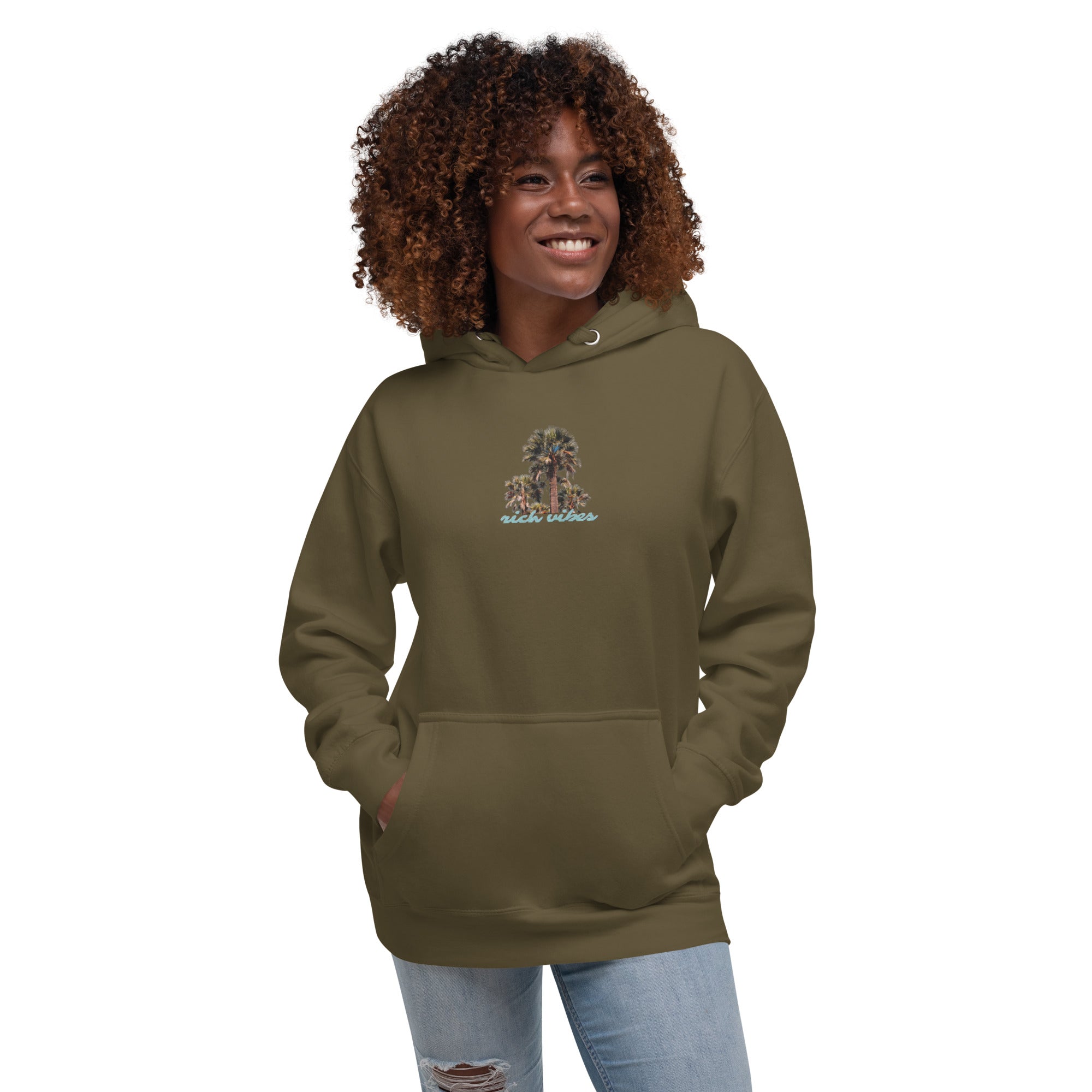 Rich Drip RV Tropical Palm Tree - Unisex Hoodie