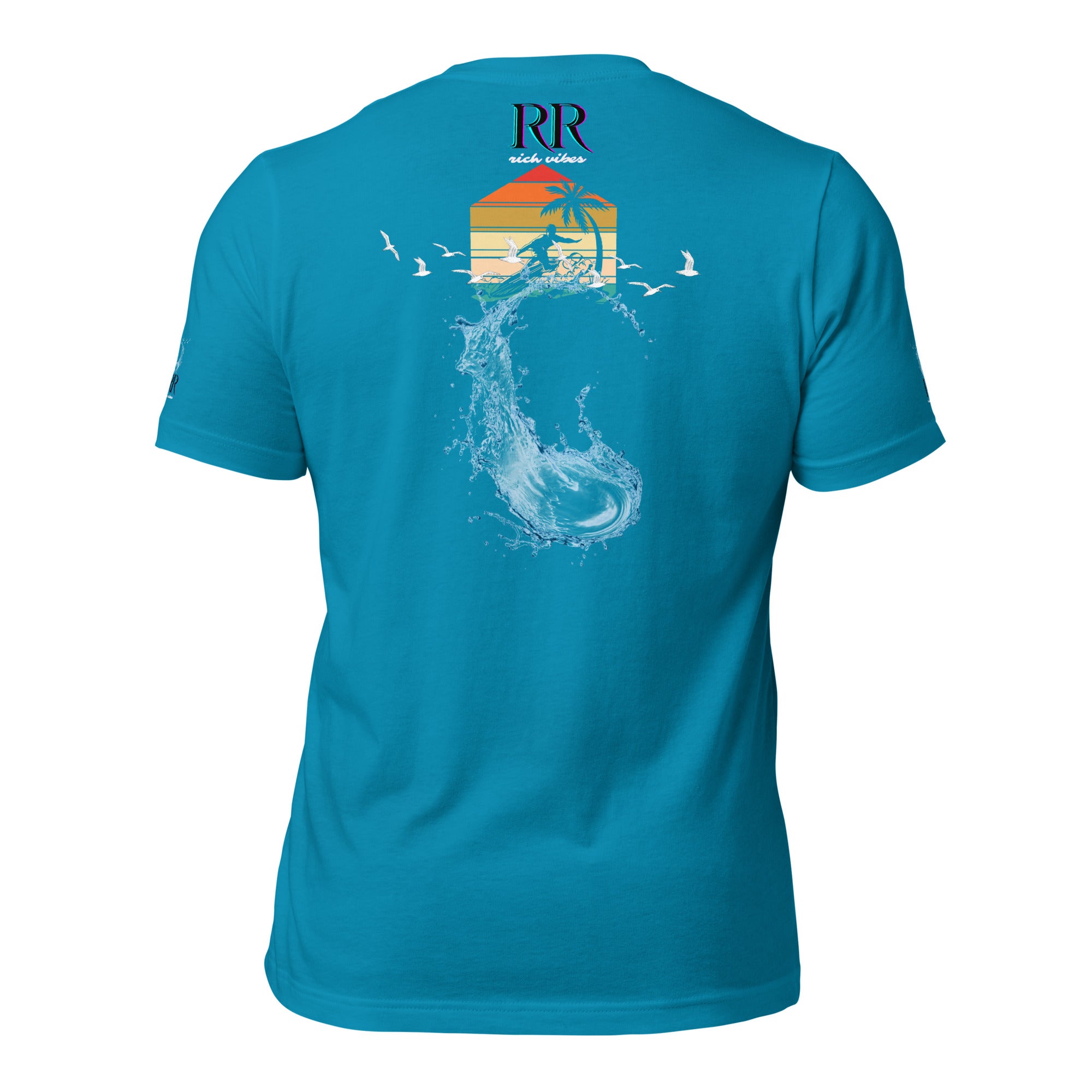 Rich Drip Surf Board Walk - Unisex t-shirt