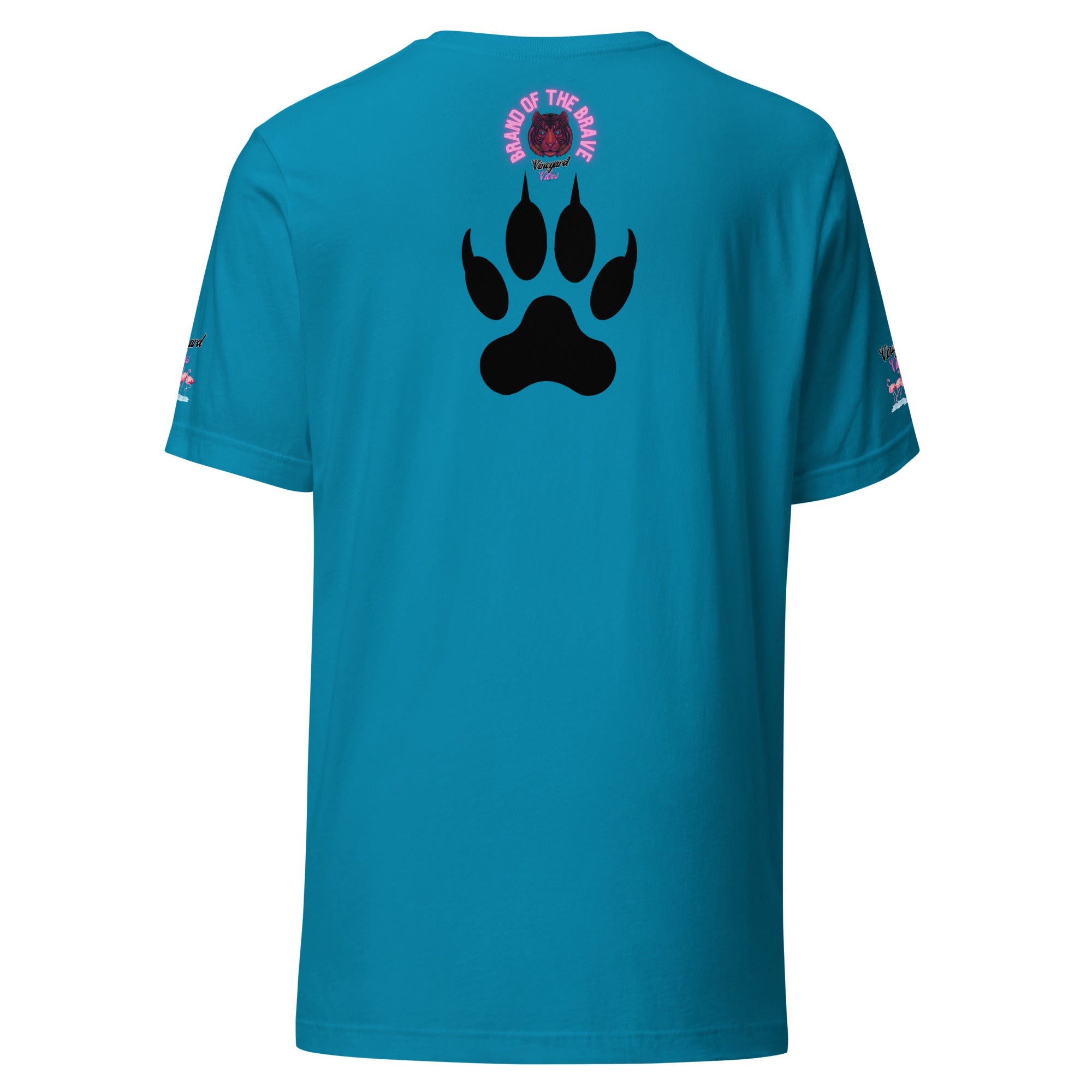 Vineyard Vibes Brand Of The Brave Pink Tiger - Unisex t-shirt