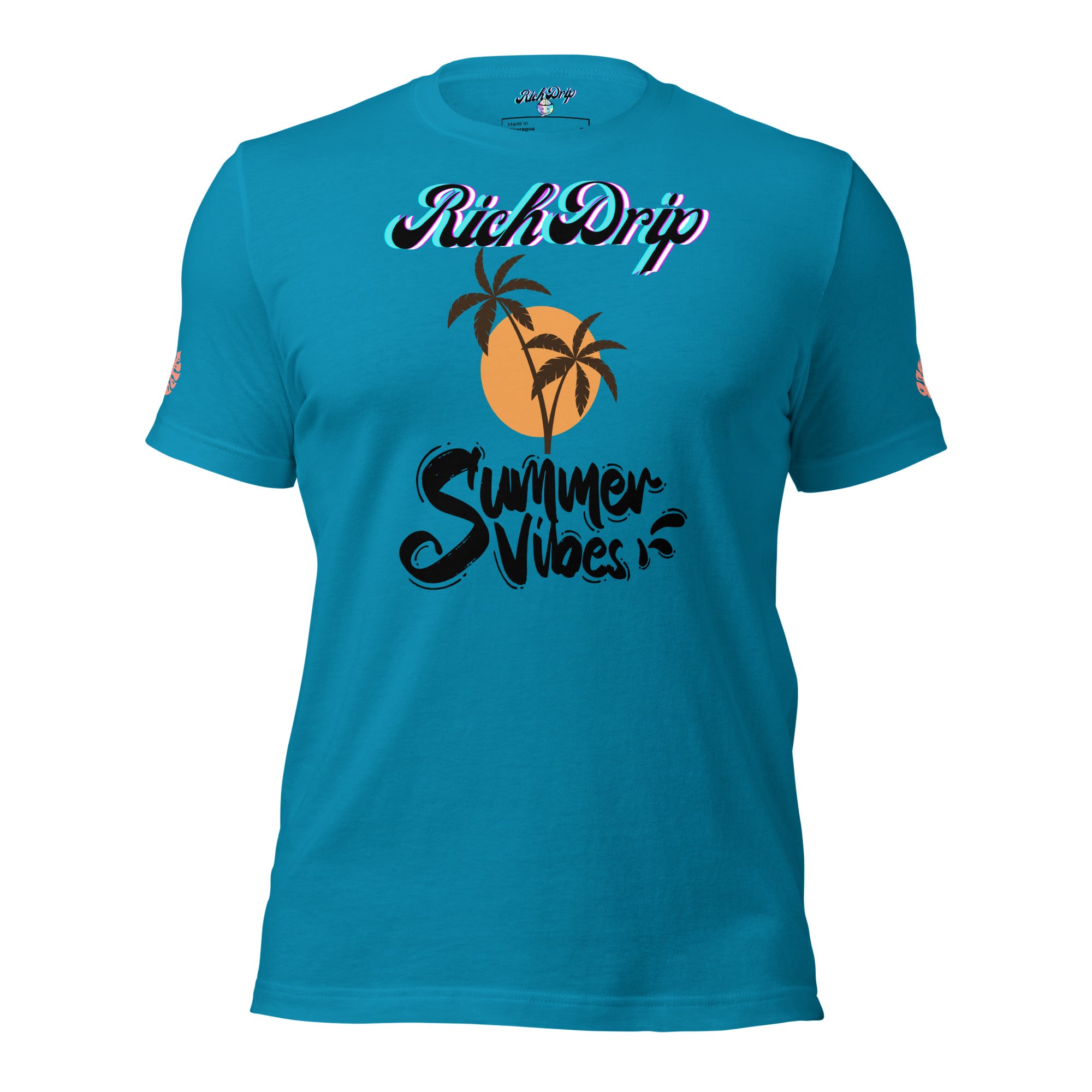 Rich Drip Summer Vibes Logo "Enjoy Every Moment" - Unisex t-shirt