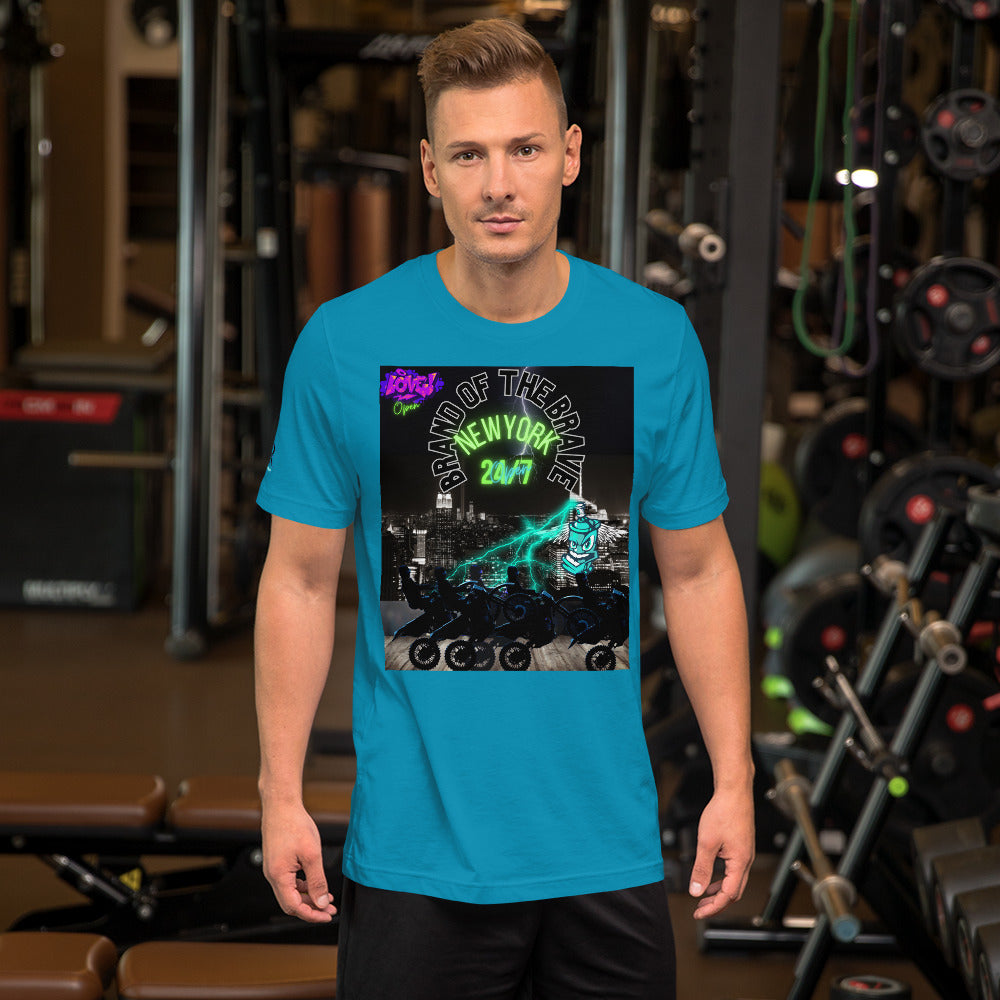 Rich Drip Brand Of The Brave NYC 24/7 - Unisex t-shirt