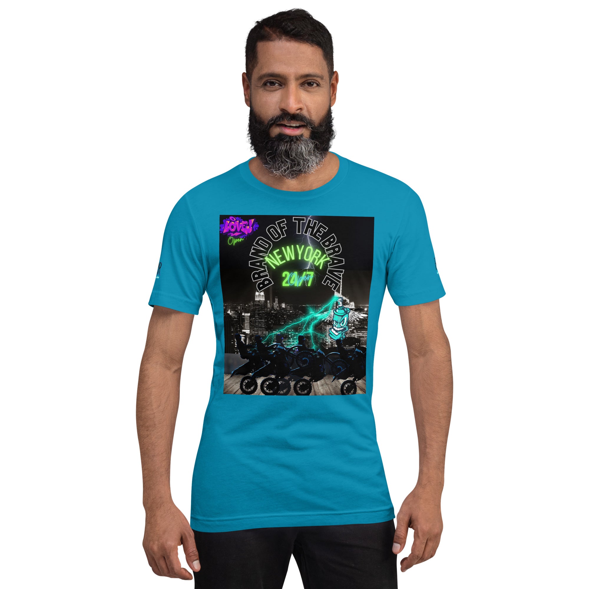 Rich Drip Brand Of The Brave NYC 24/7 - Unisex t-shirt