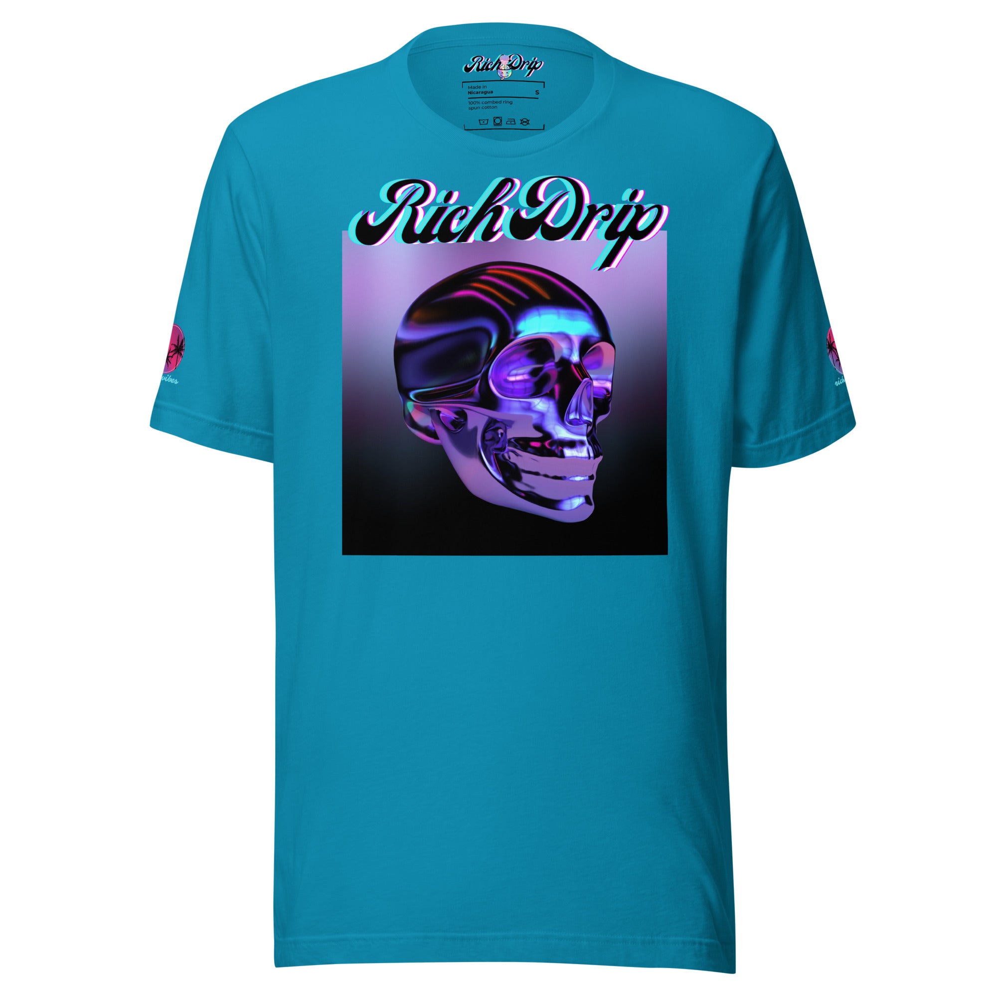 Rich Drip Drippy Metal Skull 2.0 - Unisex t-shirt