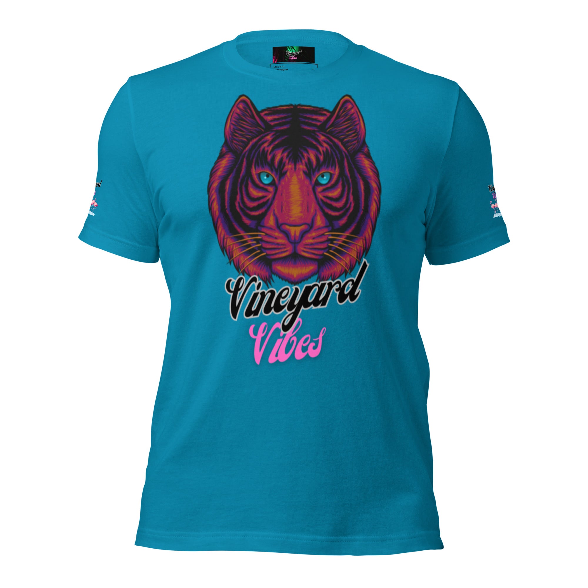 Vineyard Vibes Brand Of The Brave Pink Tiger - Unisex t-shirt