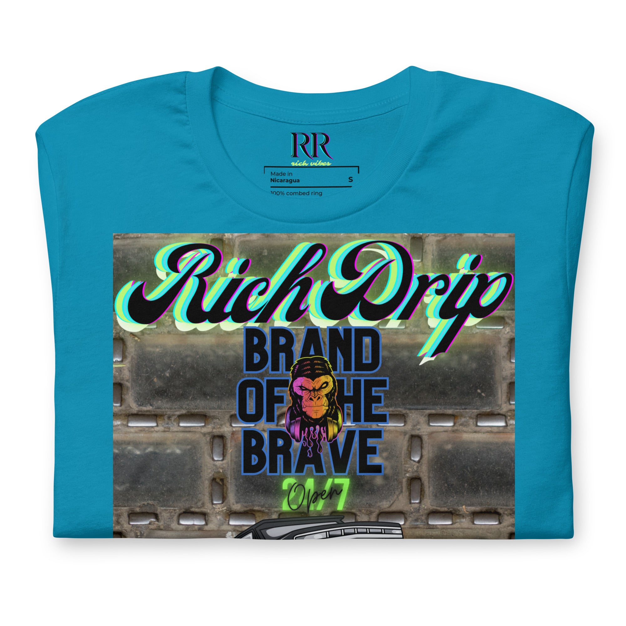 Rich Drip RV Brand Of The Brave 24/7 Monster Truck - Unisex t-shirt