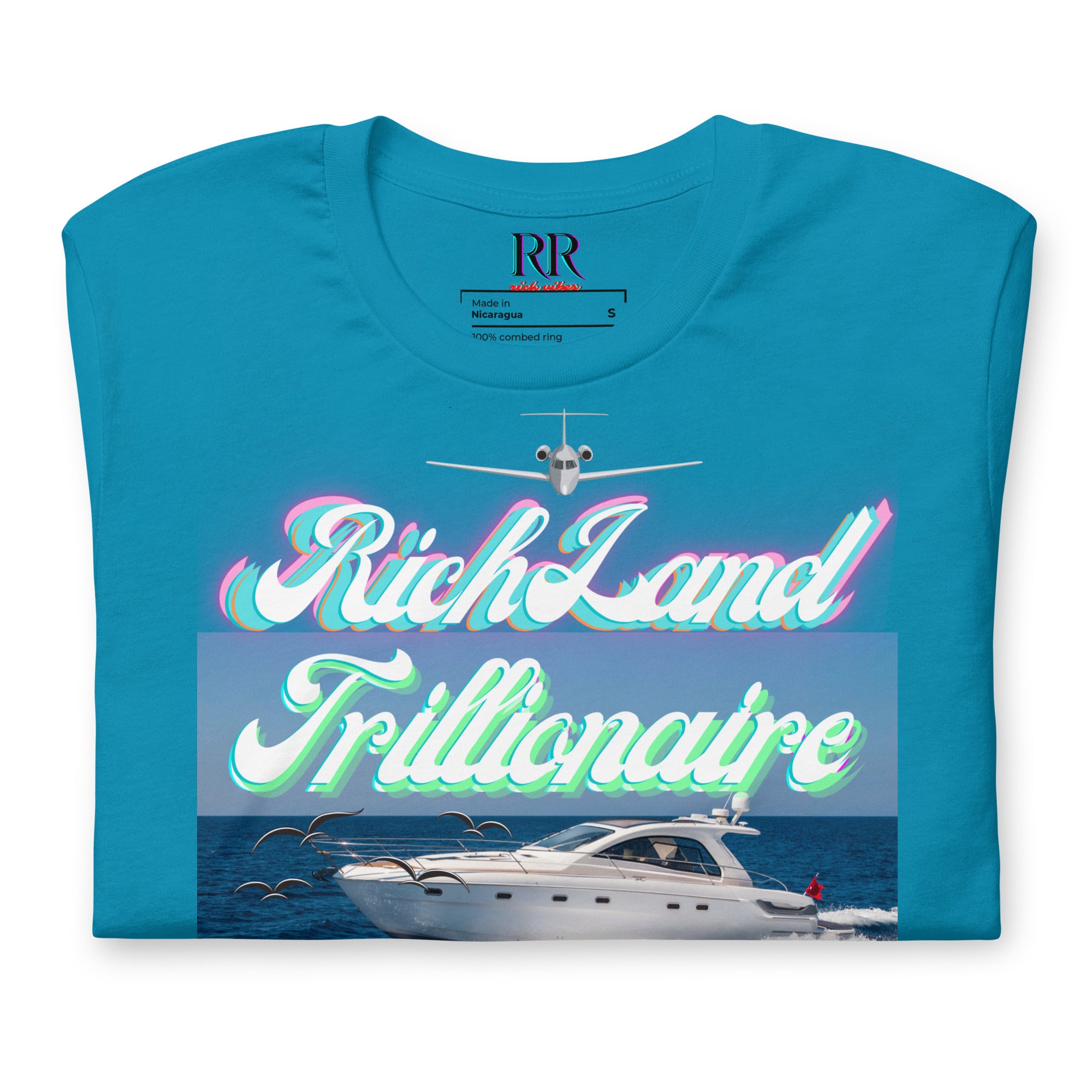 Rich Drip Rich Land Trillionaire Work Hard Play Hard 24/7 - Unisex t-shirt