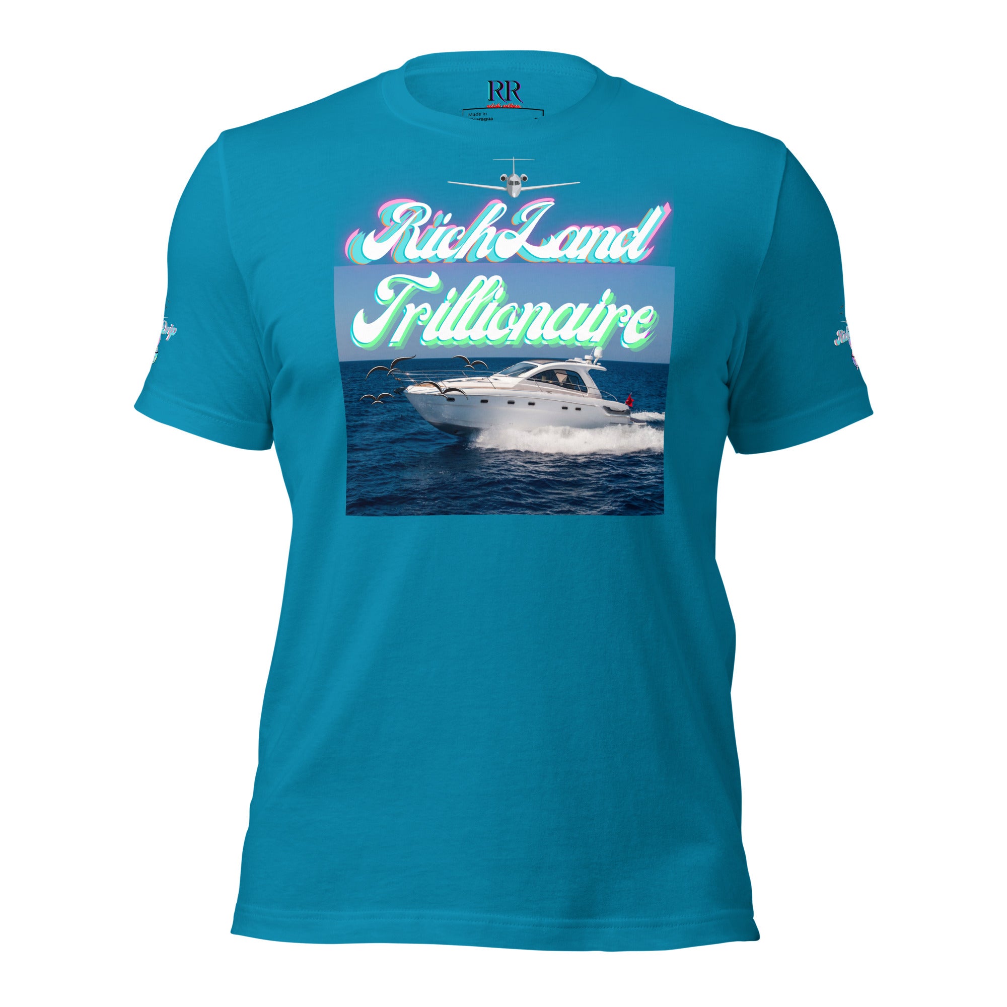 Rich Drip Rich Land Trillionaire Work Hard Play Hard 24/7 - Unisex t-shirt