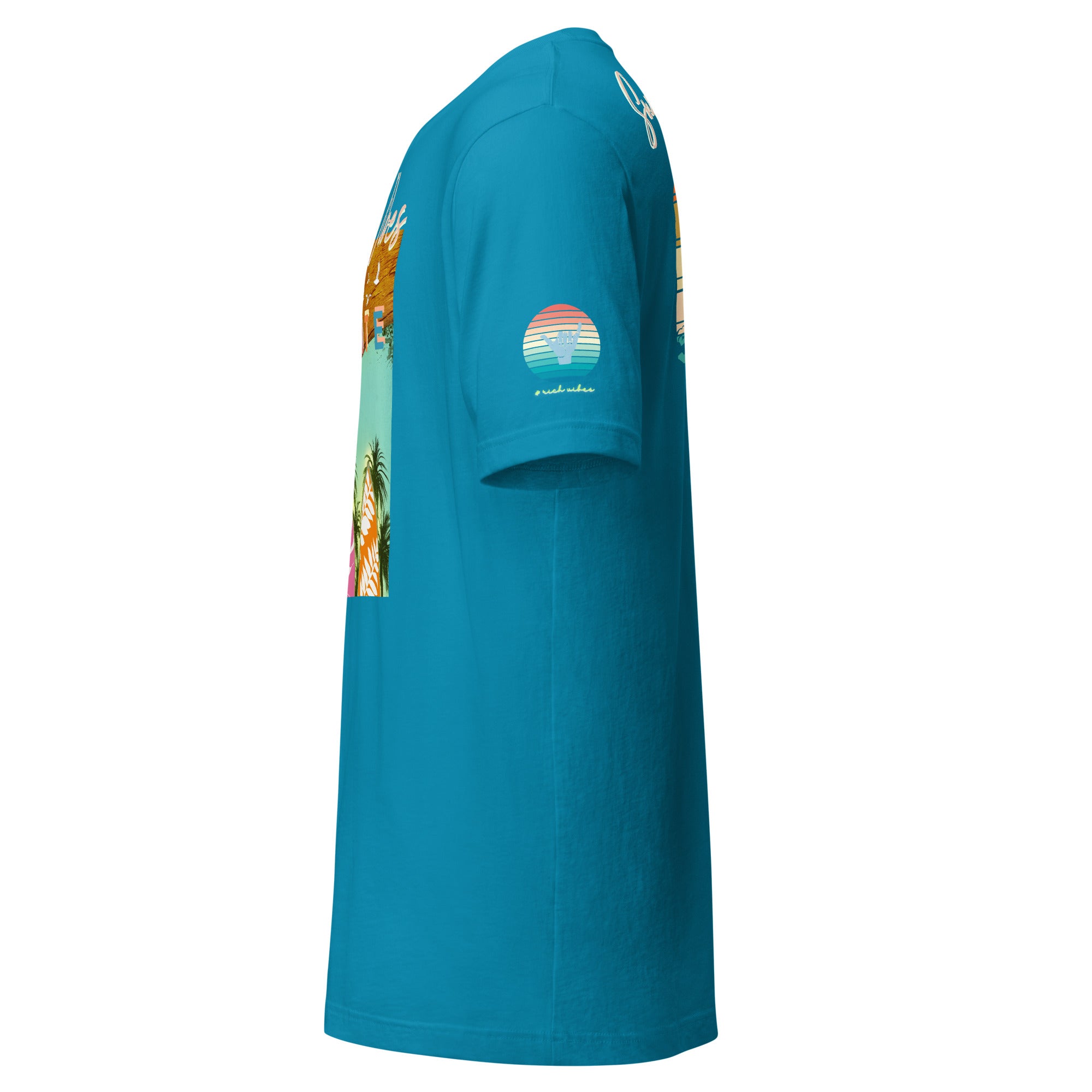 Sunset Vibes Beach Surf Creation 1.0 - Unisex t-shirt Pastel