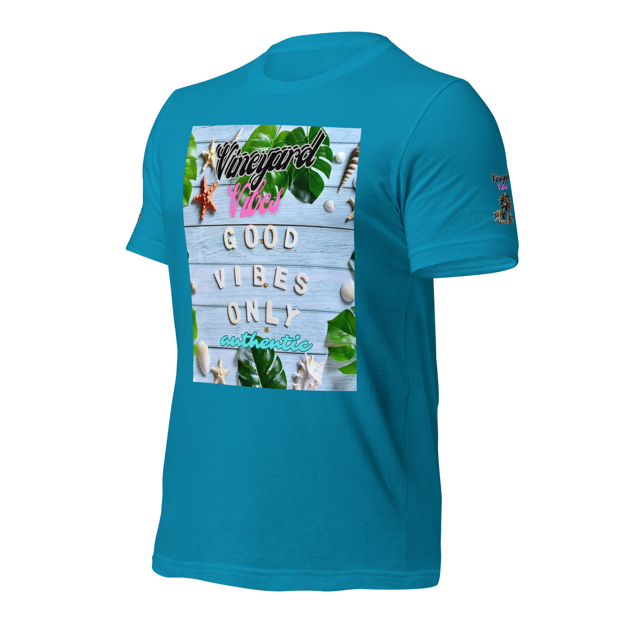 Vineyard Vibes Green Leaf Good Vibes 1.0 - Unisex t-shirt