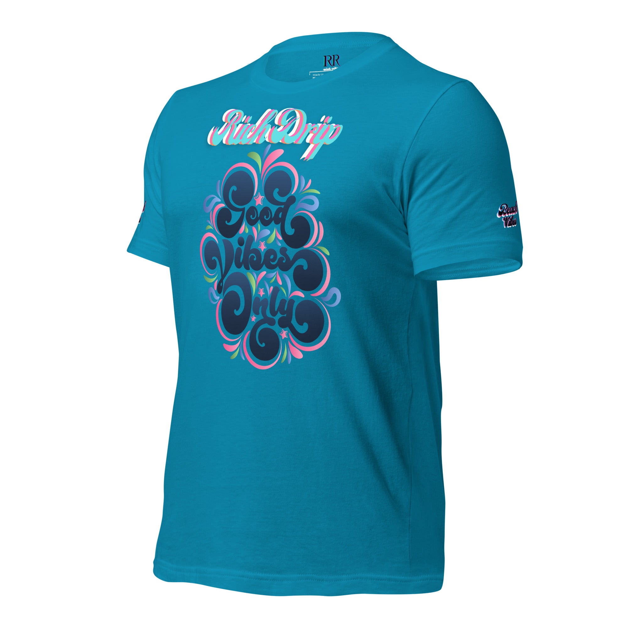 Rich Drip Good Vibes Only Blurple - Unisex t-shirt