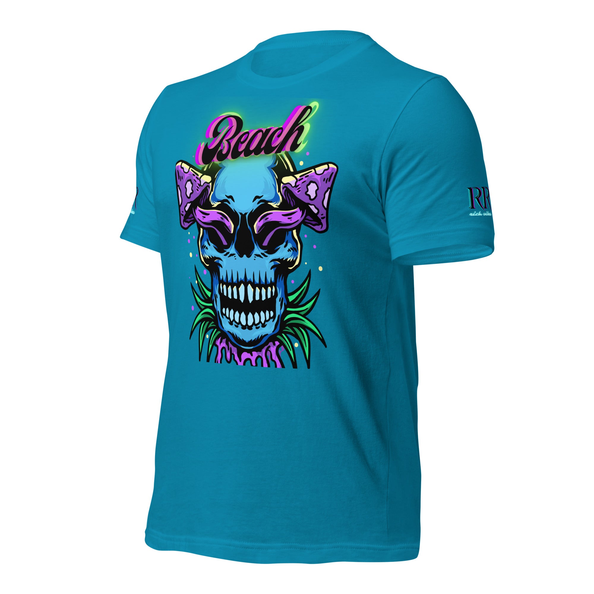 Brand Of The Brave Purple Shroom Skull Vibes - Unisex t-shirt