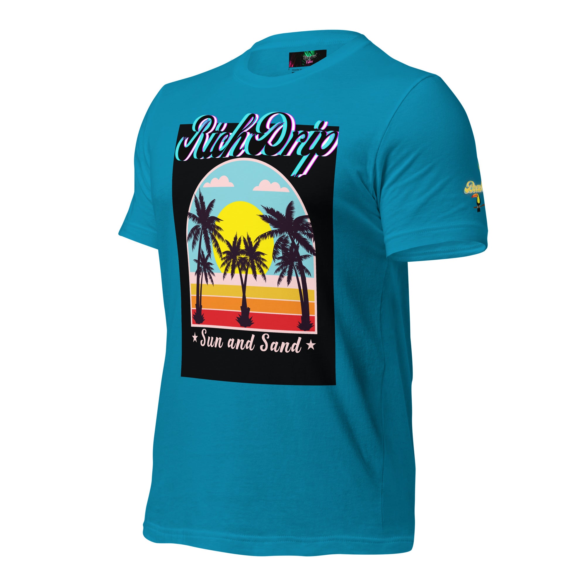 Rich Drip RR Golden Beach Sun and Sand - Unisex t-shirt