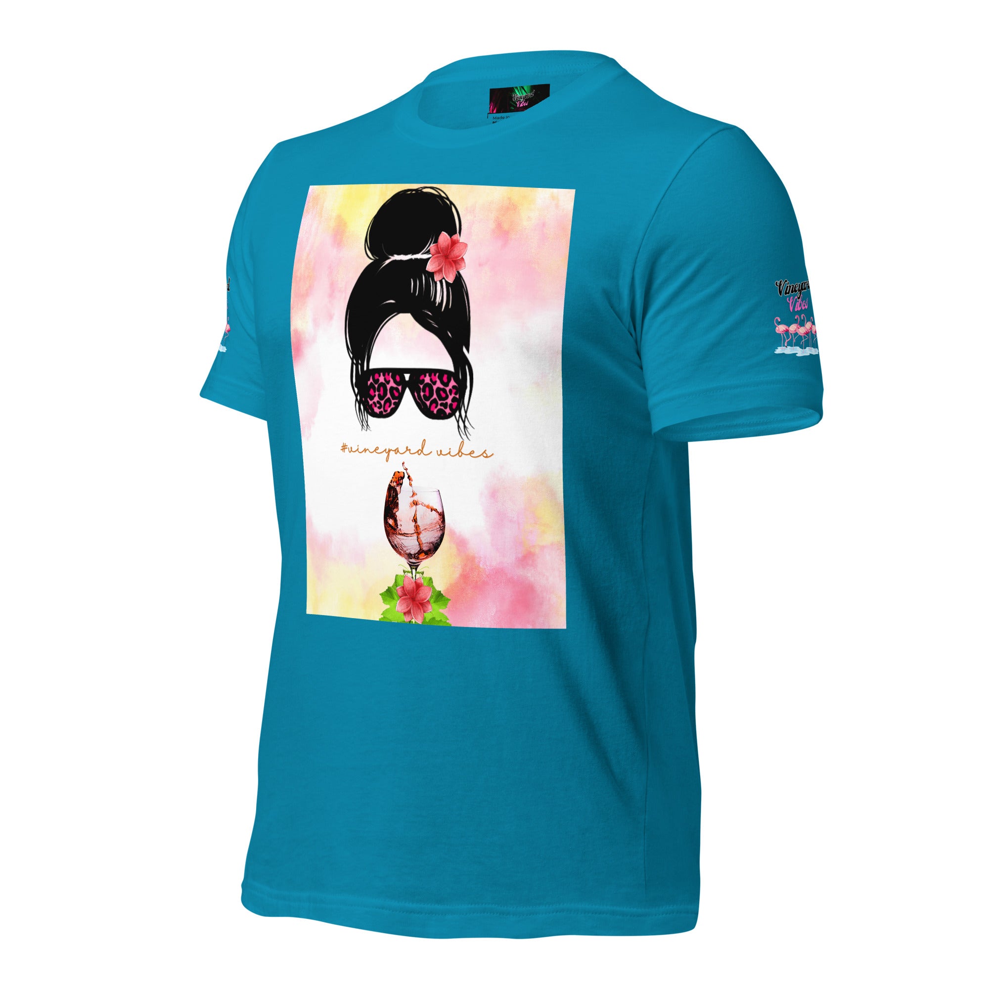 Vineyard Vibes Water Colors - Unisex t-shirt