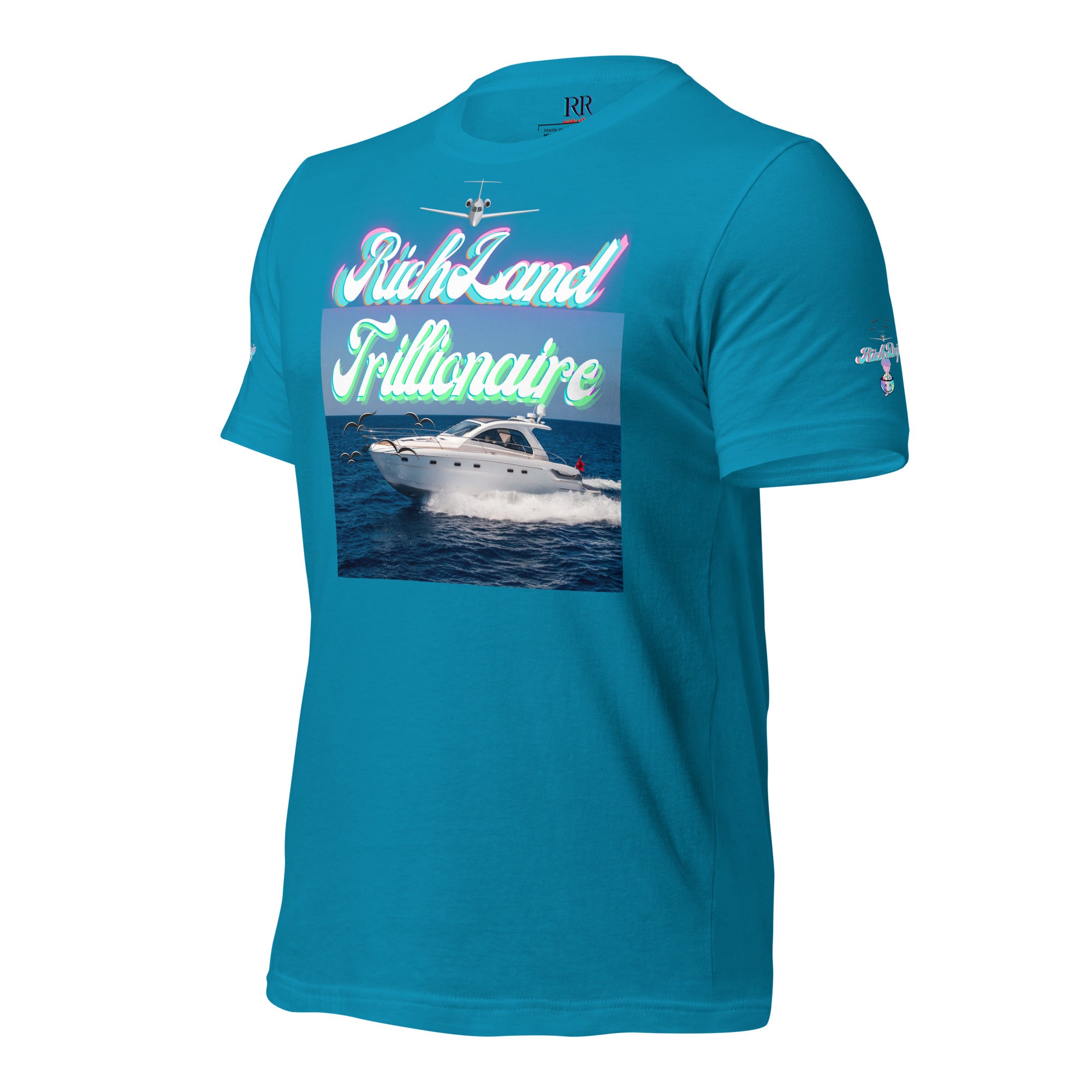 Rich Drip Rich Land Trillionaire Work Hard Play Hard 24/7 - Unisex t-shirt