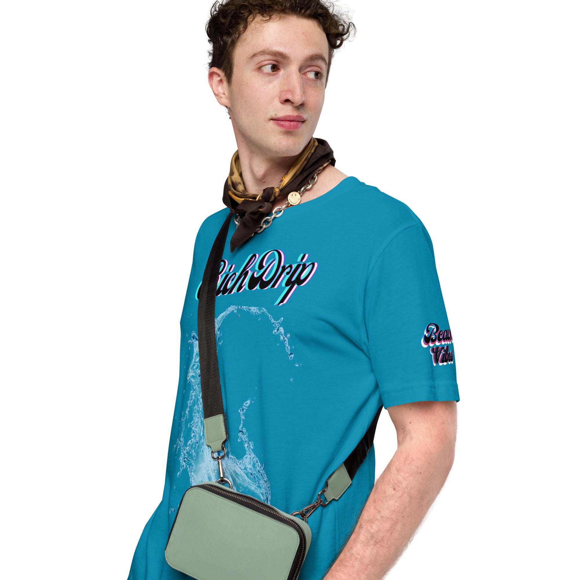 Rich Vibes RR Beach Rich Drip 2.0 - Unisex t-shirt
