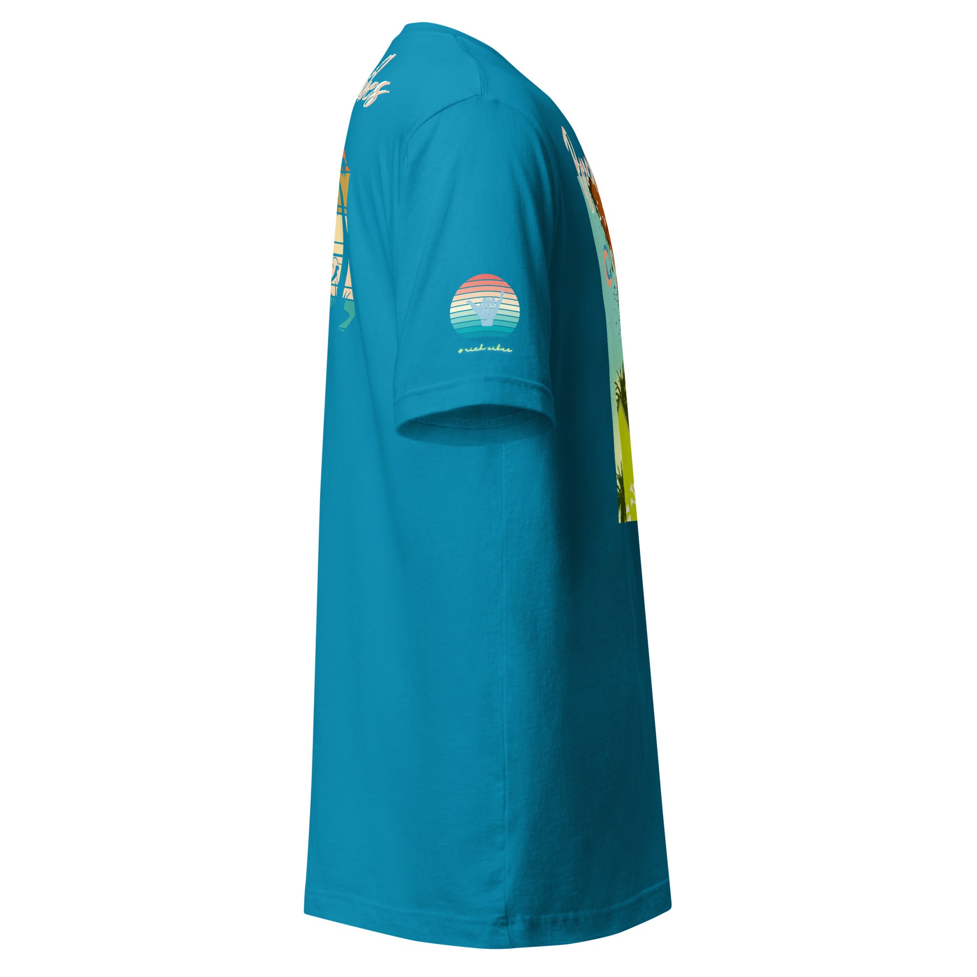 Sunset Vibes Beach Surf Creation 1.0 - Unisex t-shirt Pastel