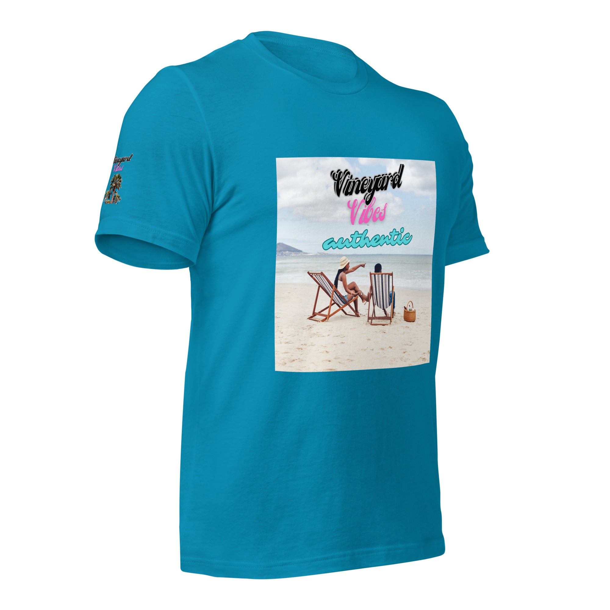 Vineyard Vibes Authentic Beach Front Good Vibes - Unisex t-shirt