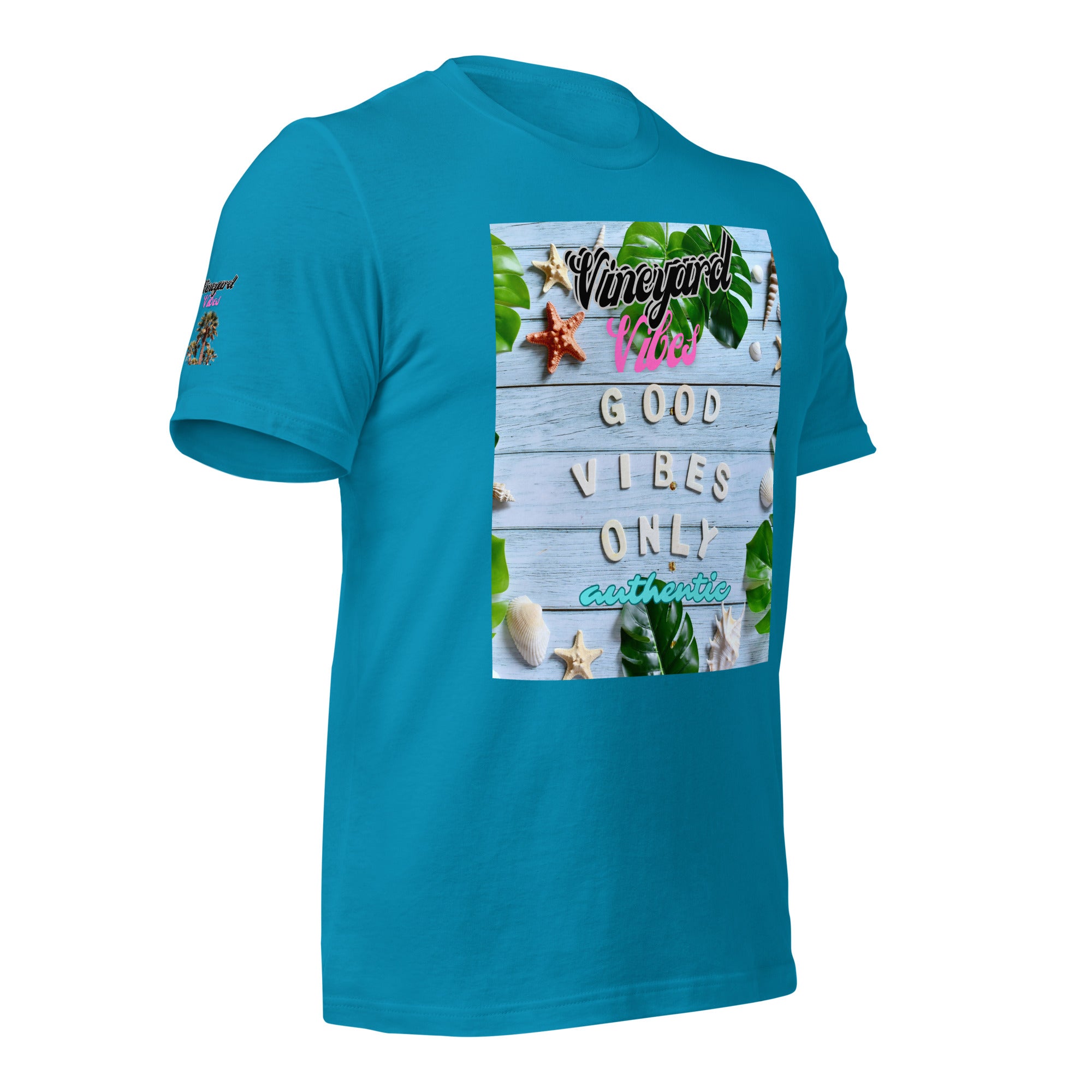 Vineyard Vibes Green Leaf Good Vibes 1.0 - Unisex t-shirt