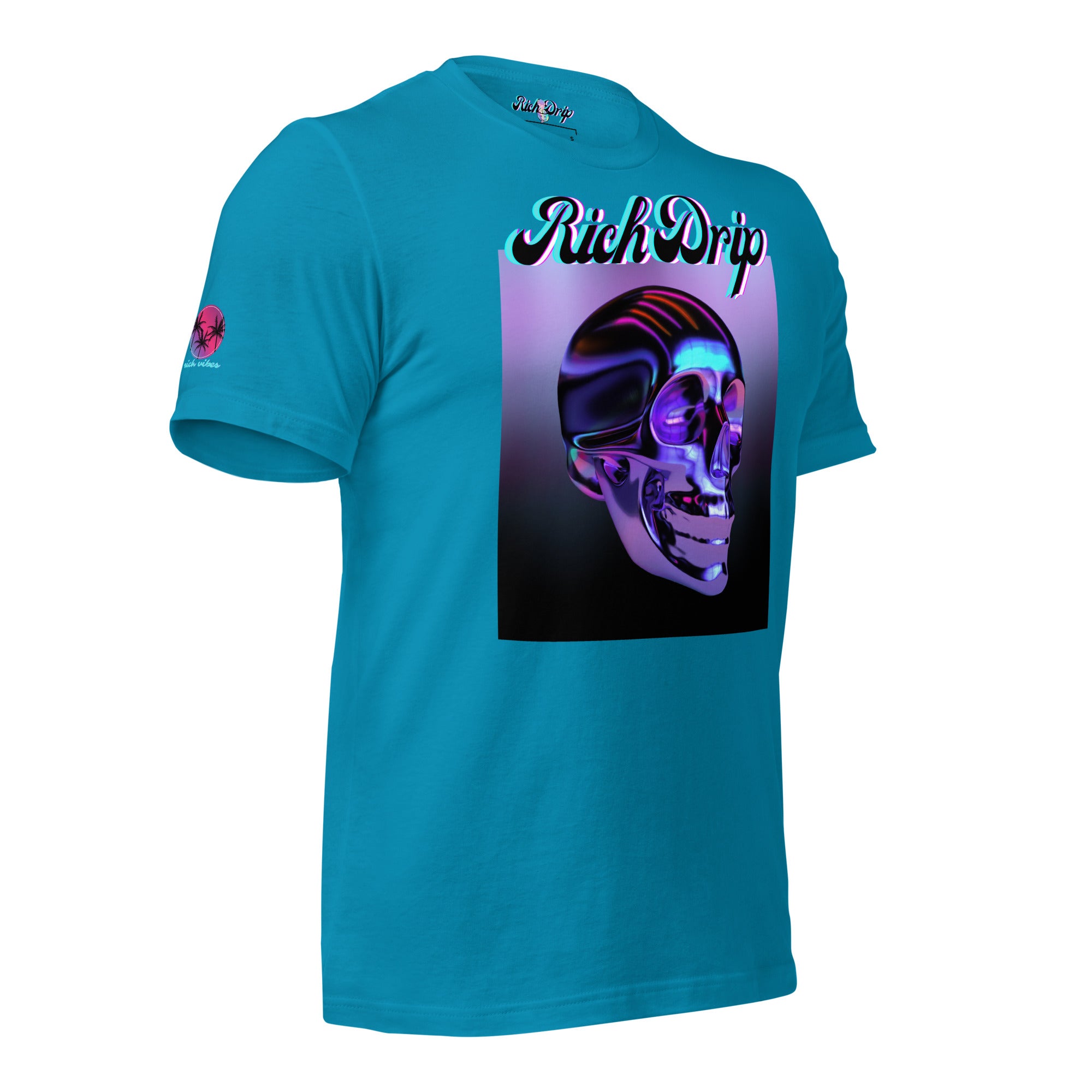 Rich Drip Drippy Metal Skull 2.0 - Unisex t-shirt