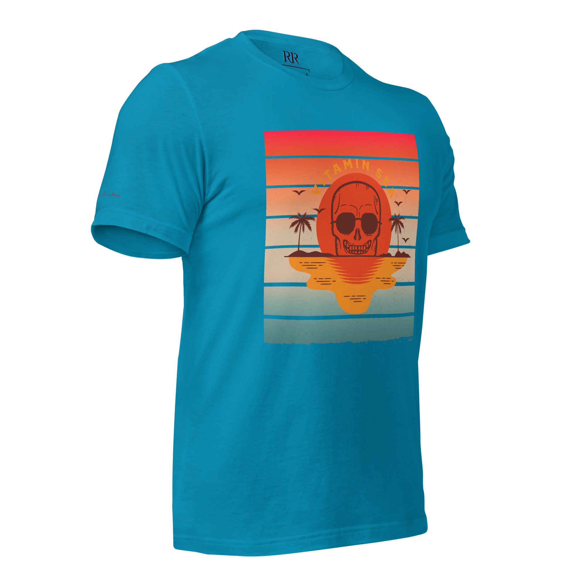 Rich Vibes Vitamin Sea - Unisex Staple T-Shirt | Bella + Canvas 3001 Pastel