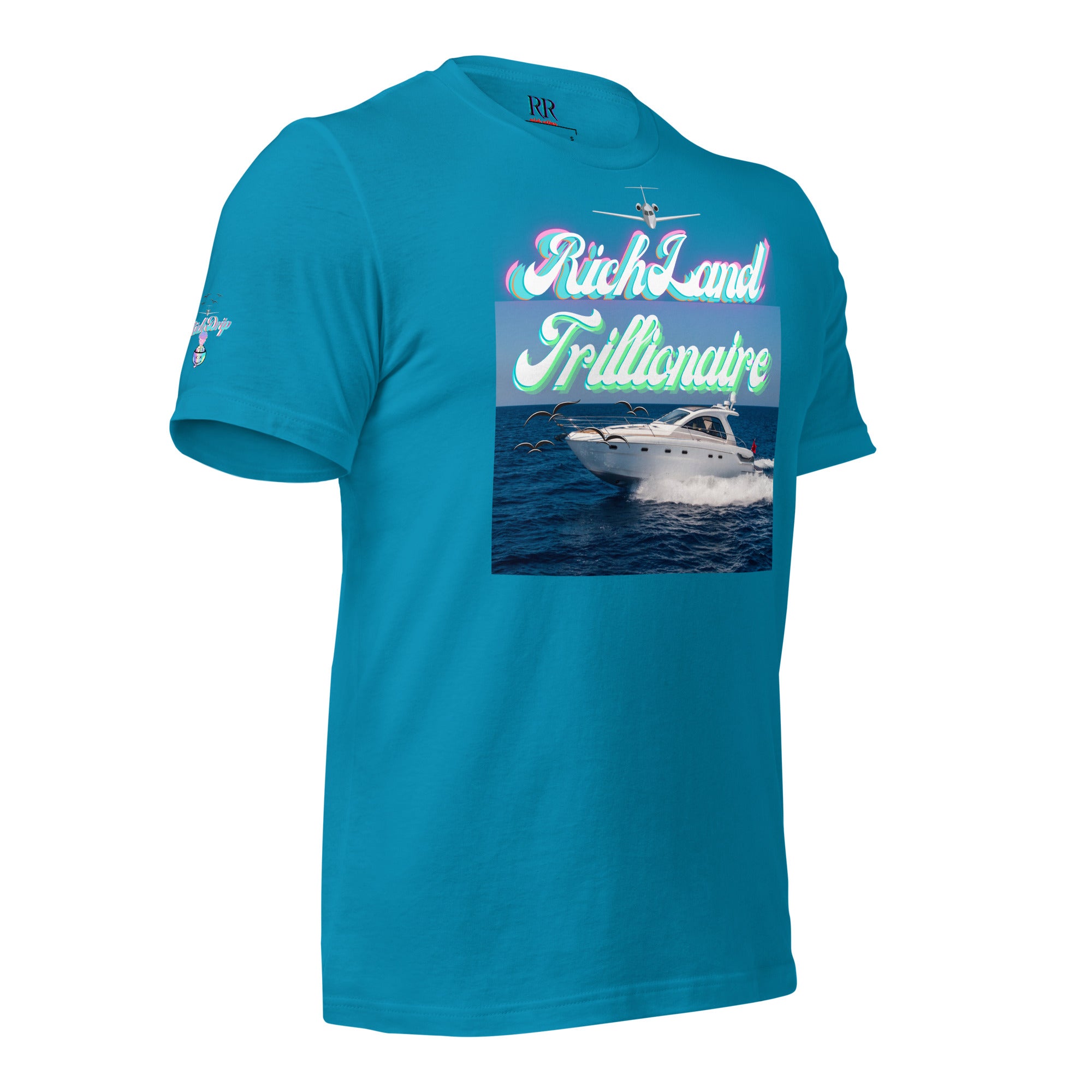 Rich Drip Rich Land Trillionaire Work Hard Play Hard 24/7 - Unisex t-shirt