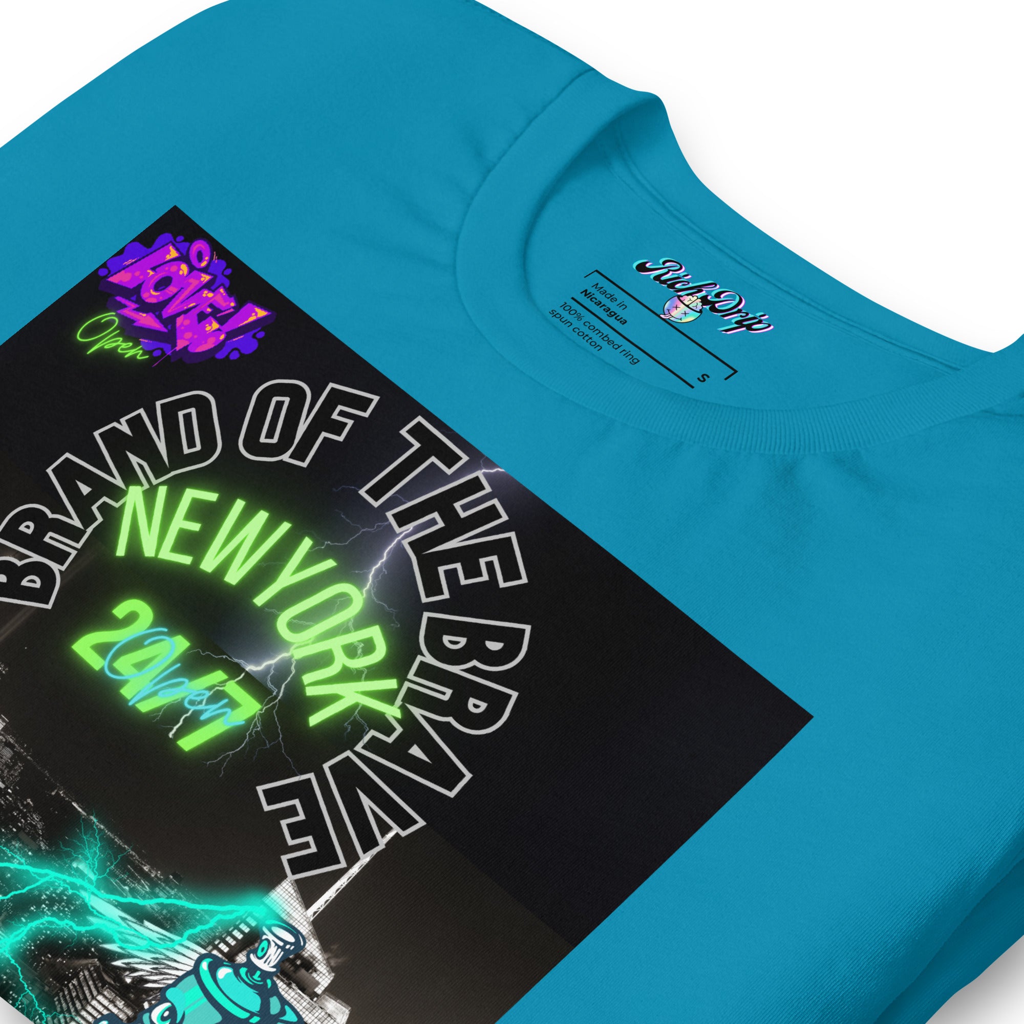 Rich Drip Brand Of The Brave NYC 24/7 - Unisex t-shirt