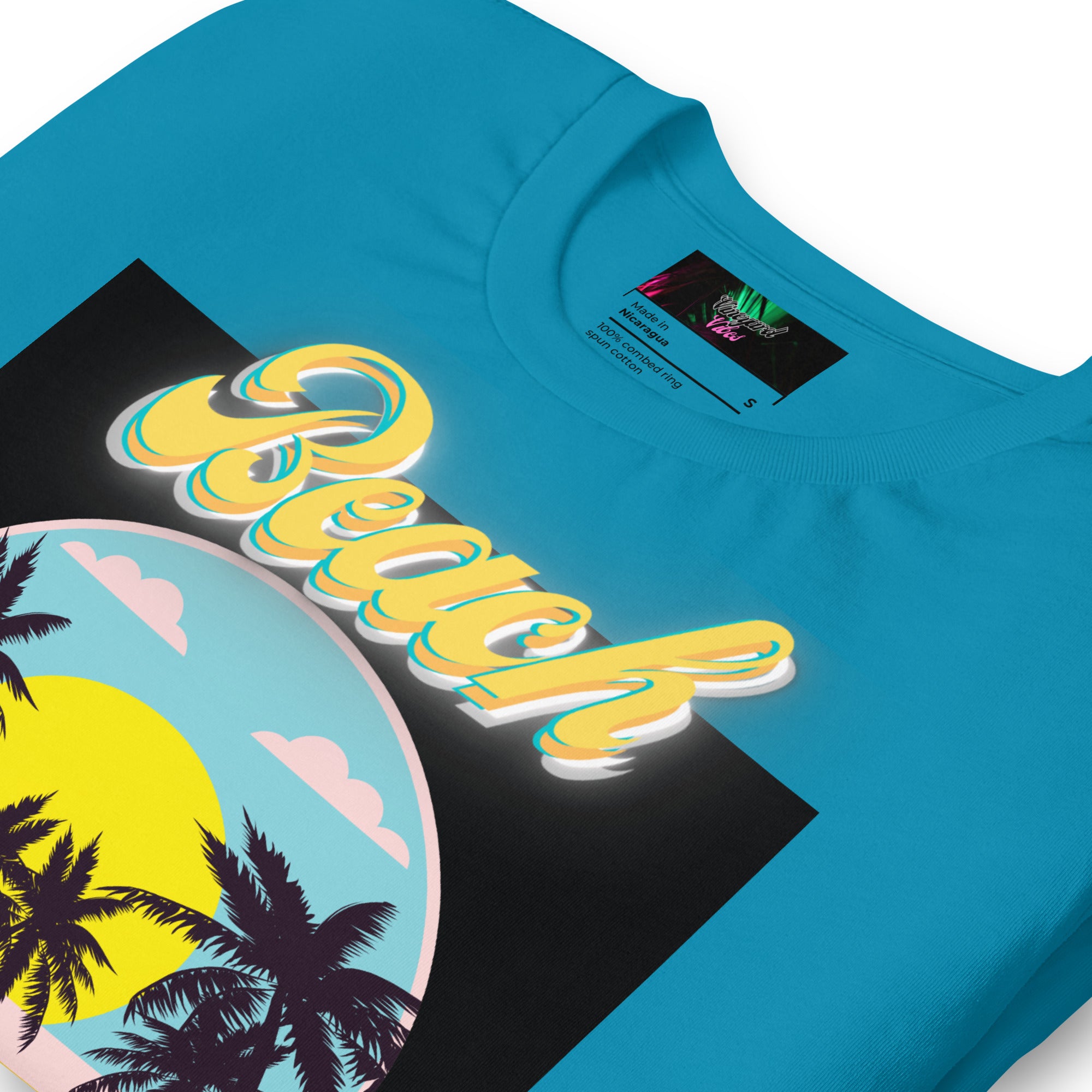 Vineyard Vibes Golden Beach Sun and Sand - Pastel Unisex t-shirt