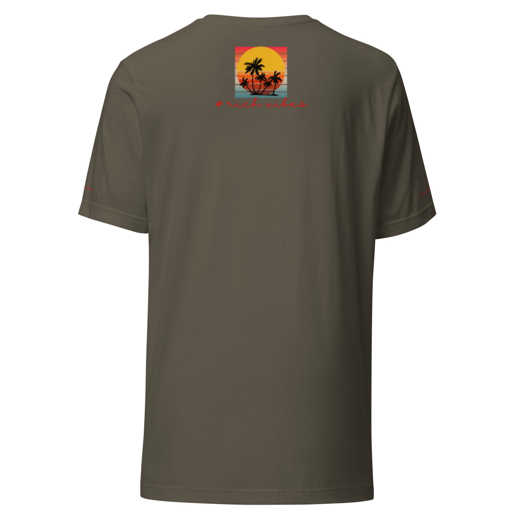 RV5 Sunset Squared Circle - Unisex Staple T-Shirt | Bella + Canvas 3001