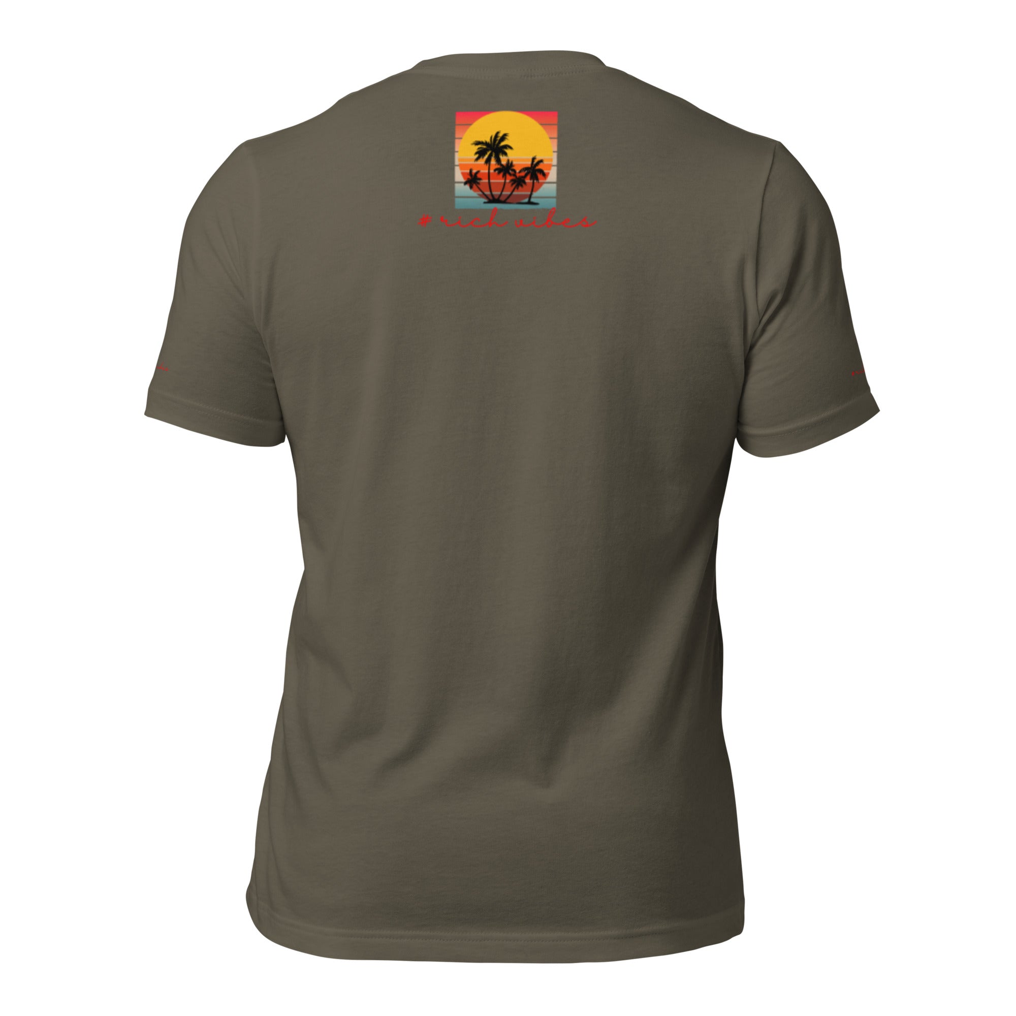 RV5 Sunset Squared Circle - Unisex Staple T-Shirt | Bella + Canvas 3001