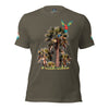 Rich Drip Volt Rich Vibes Colorful Palm Tree Silhouette Multi Colored Circle - Unisex t-shirt