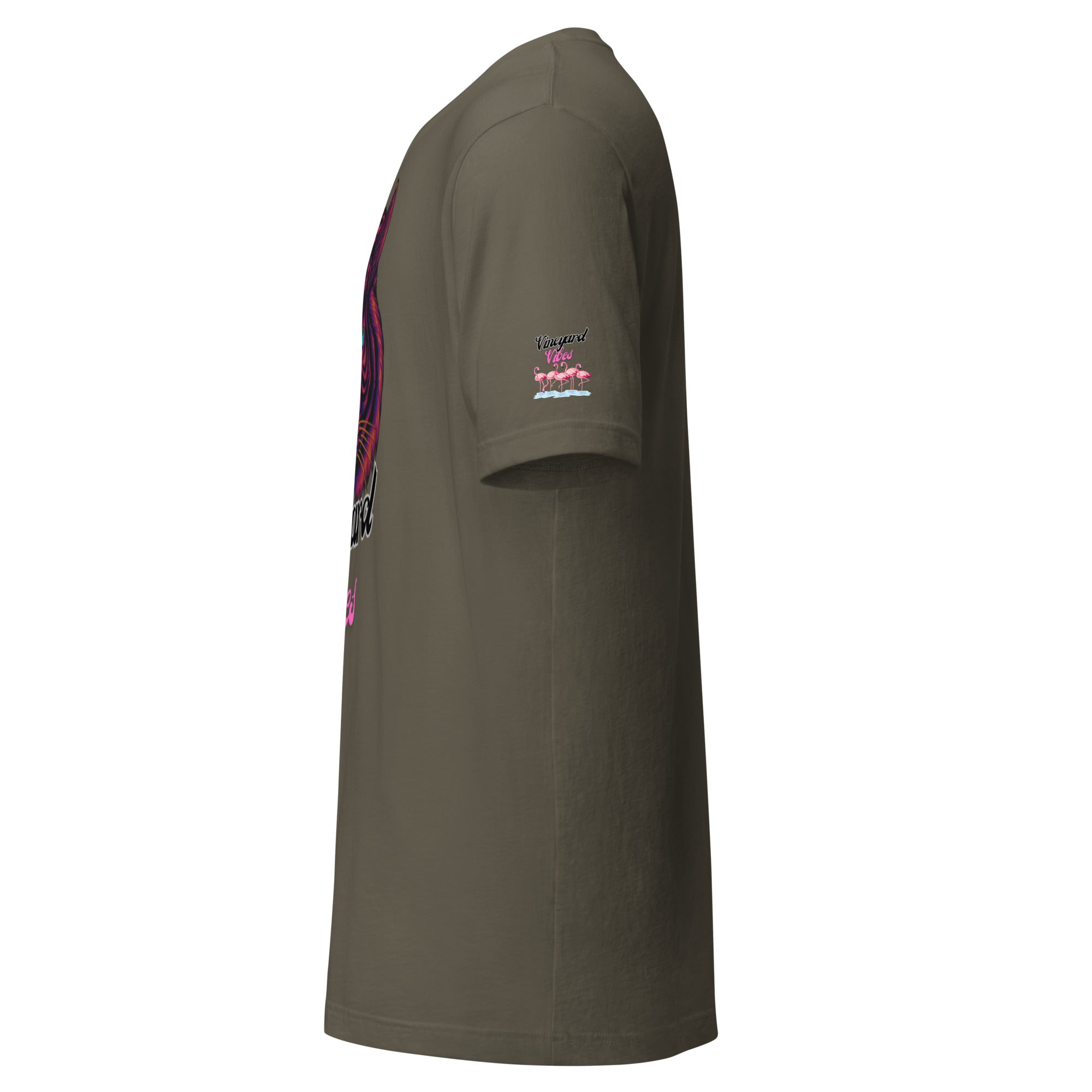 Vineyard Vibes Brand Of The Brave Pink Tiger - Unisex t-shirt