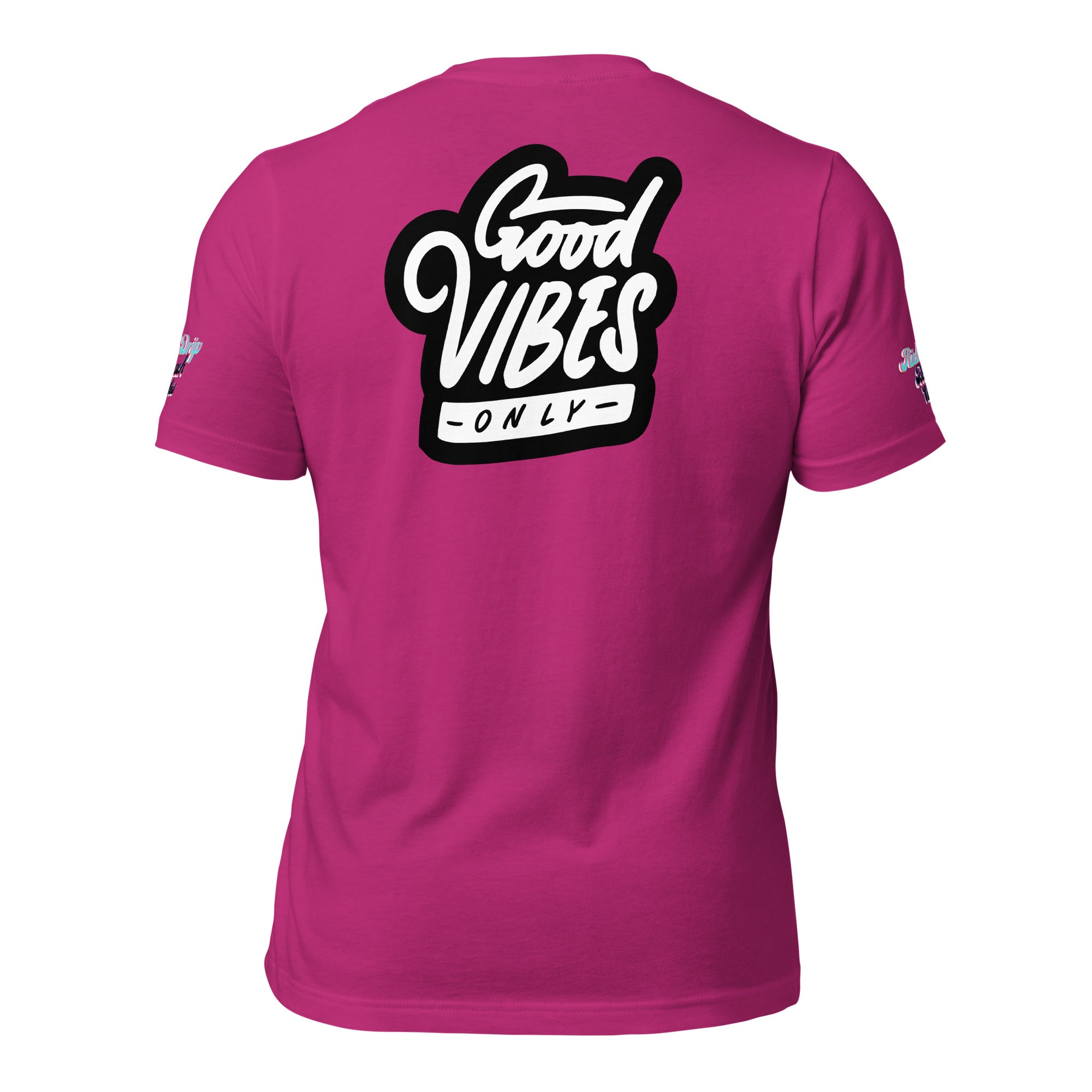 Rich Drip Good Vibes Only Blurple - Pastel Unisex t-shirt