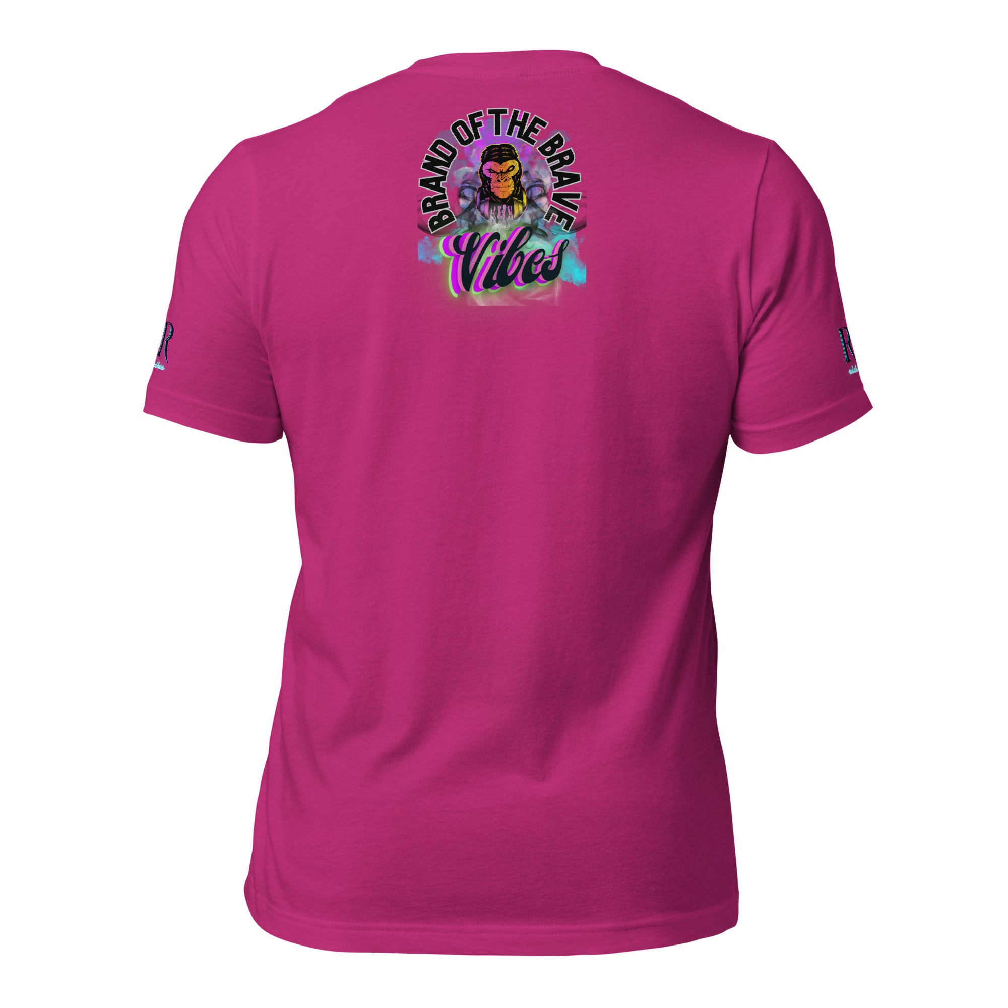 Brand Of The Brave Purple Shroom Skull Vibes - Unisex t-shirt