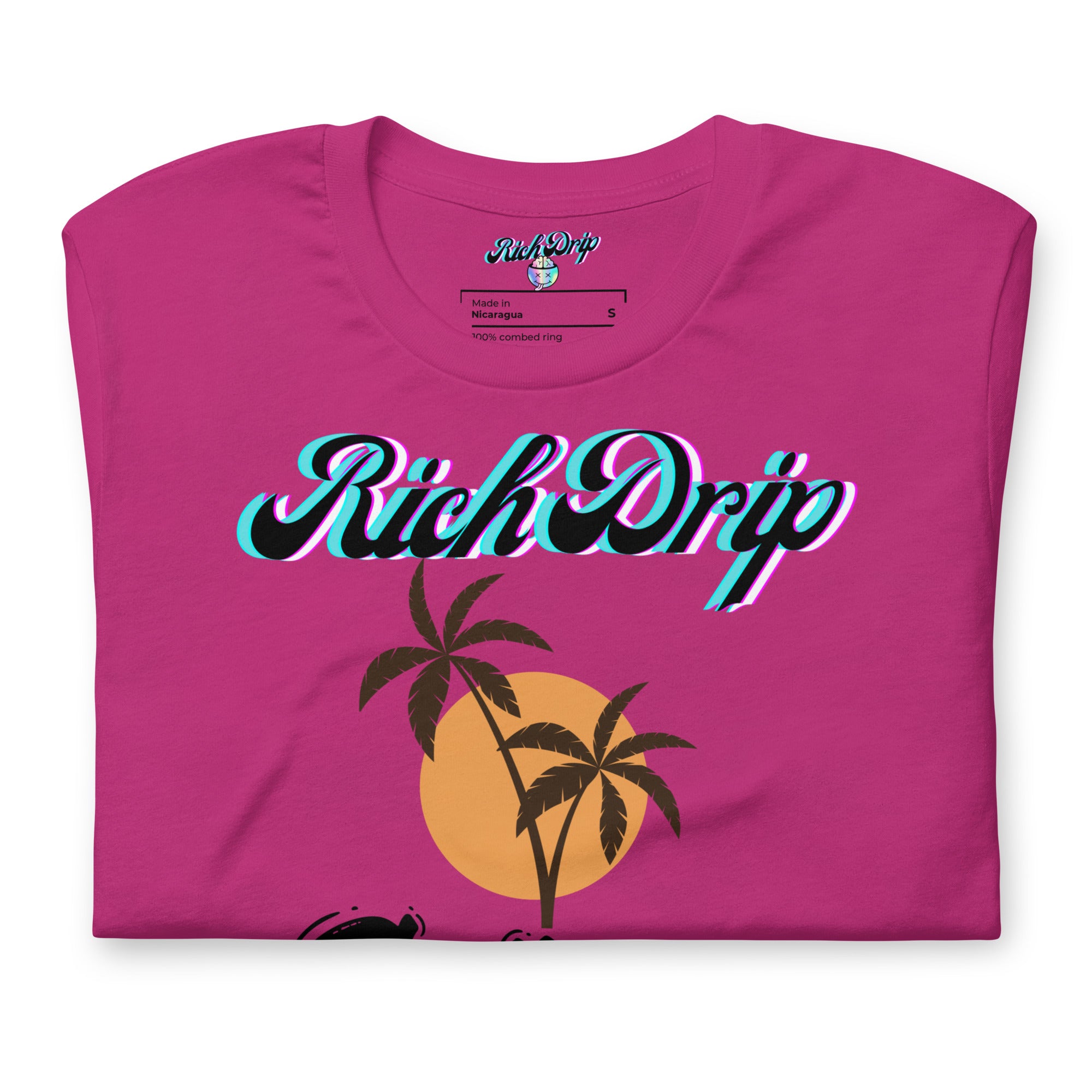 Rich Drip Summer Vibes Logo "Enjoy Every Moment" - Unisex t-shirt