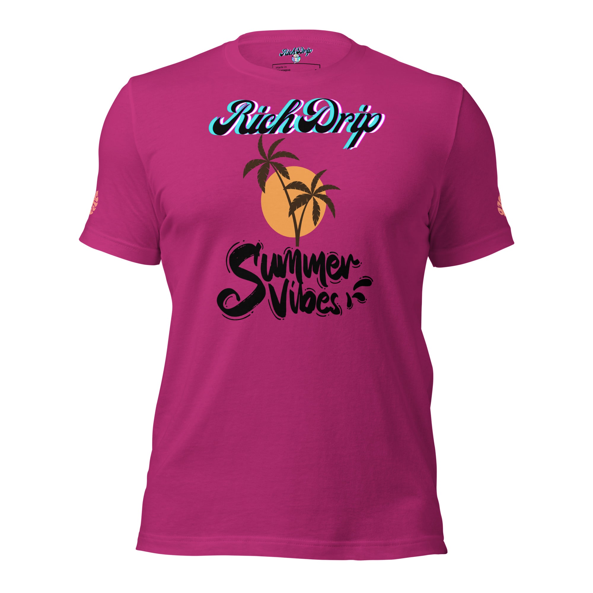 Rich Drip Summer Vibes Logo "Enjoy Every Moment" - Unisex t-shirt