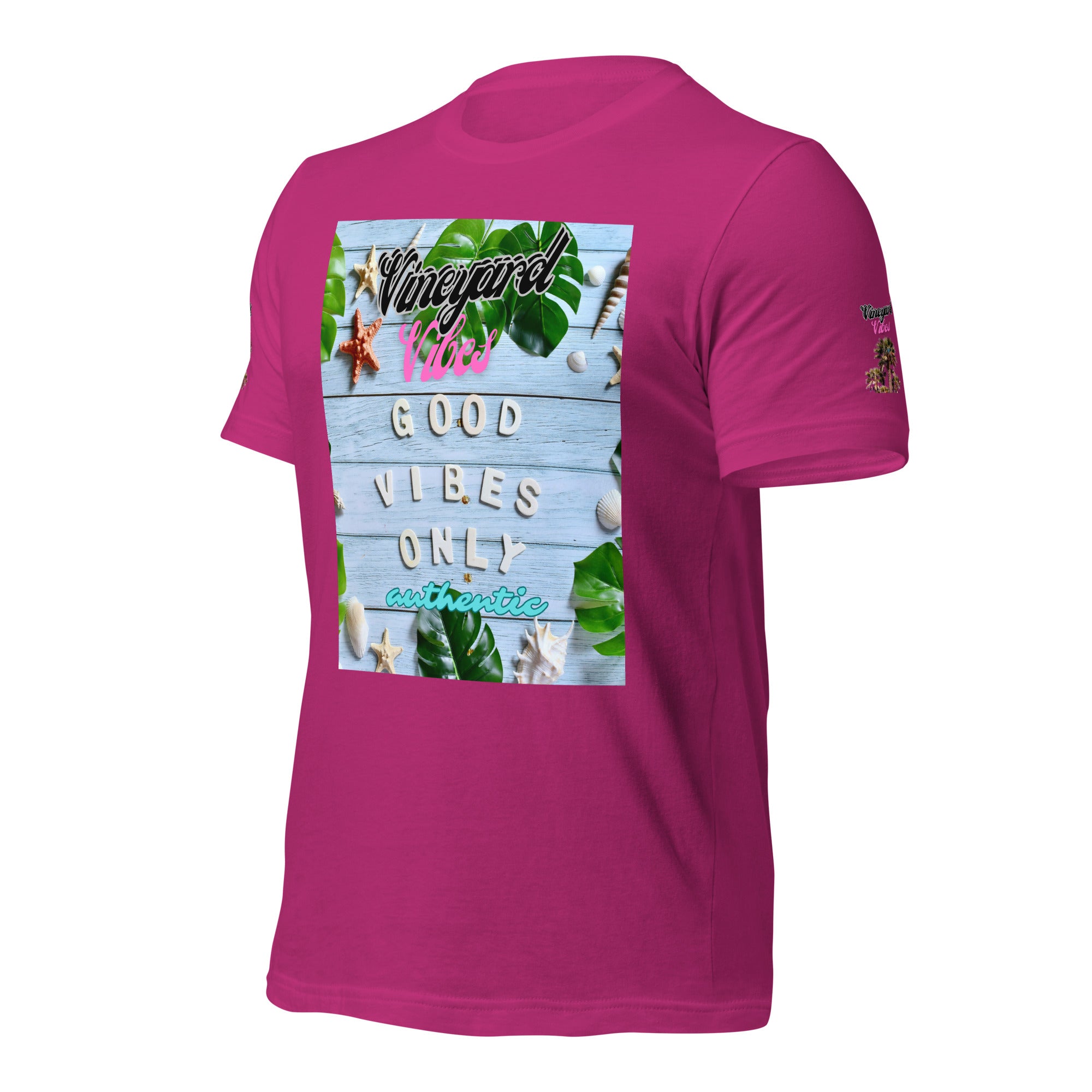 Vineyard Vibes Green Leaf Good Vibes 1.0 - Unisex t-shirt