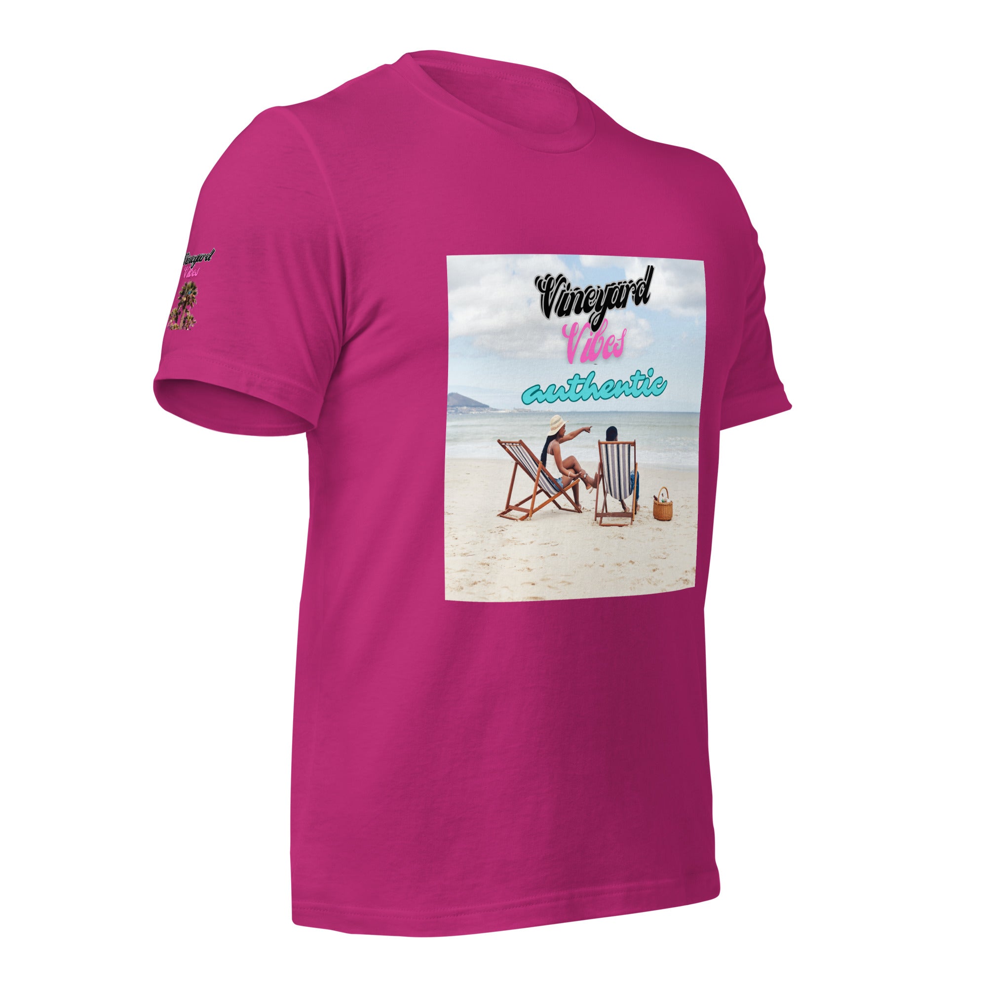 Vineyard Vibes Authentic Beach Front Good Vibes - Unisex t-shirt