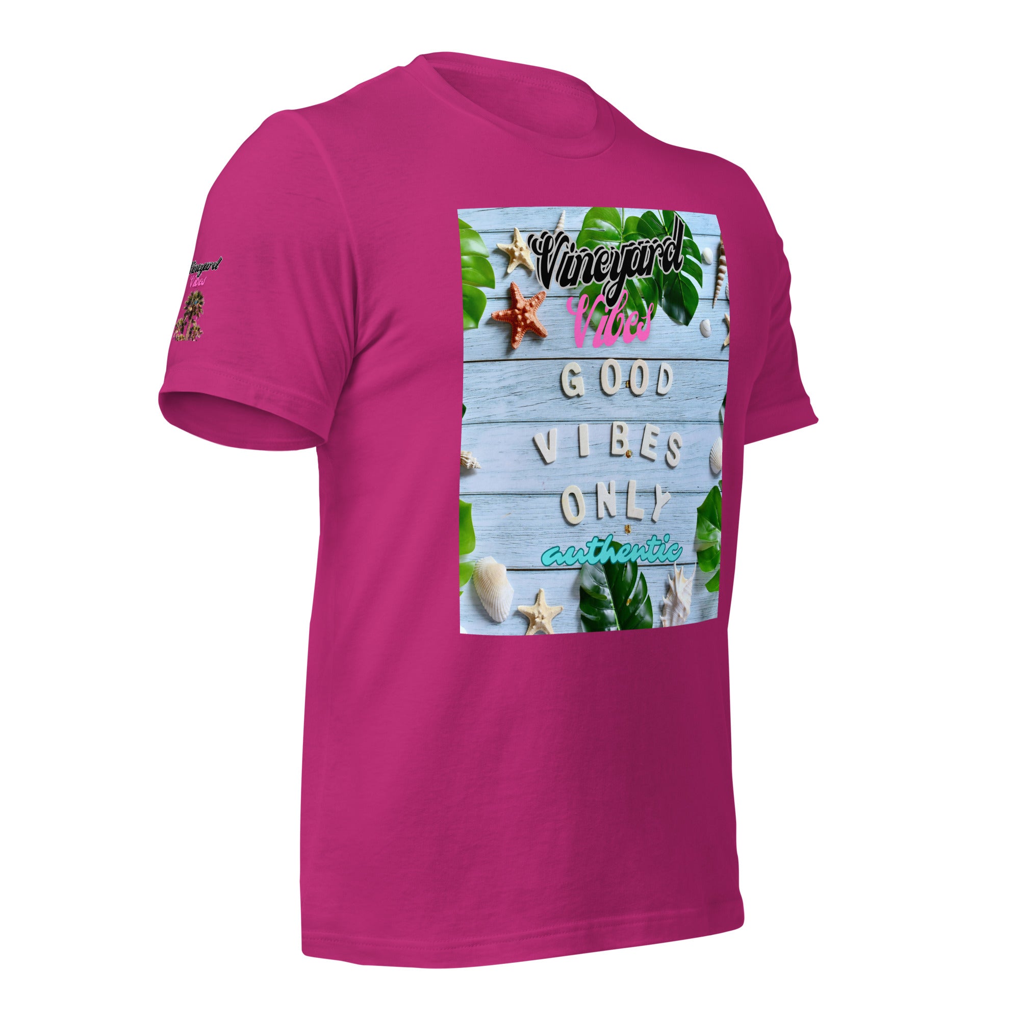 Vineyard Vibes Green Leaf Good Vibes 1.0 - Unisex t-shirt